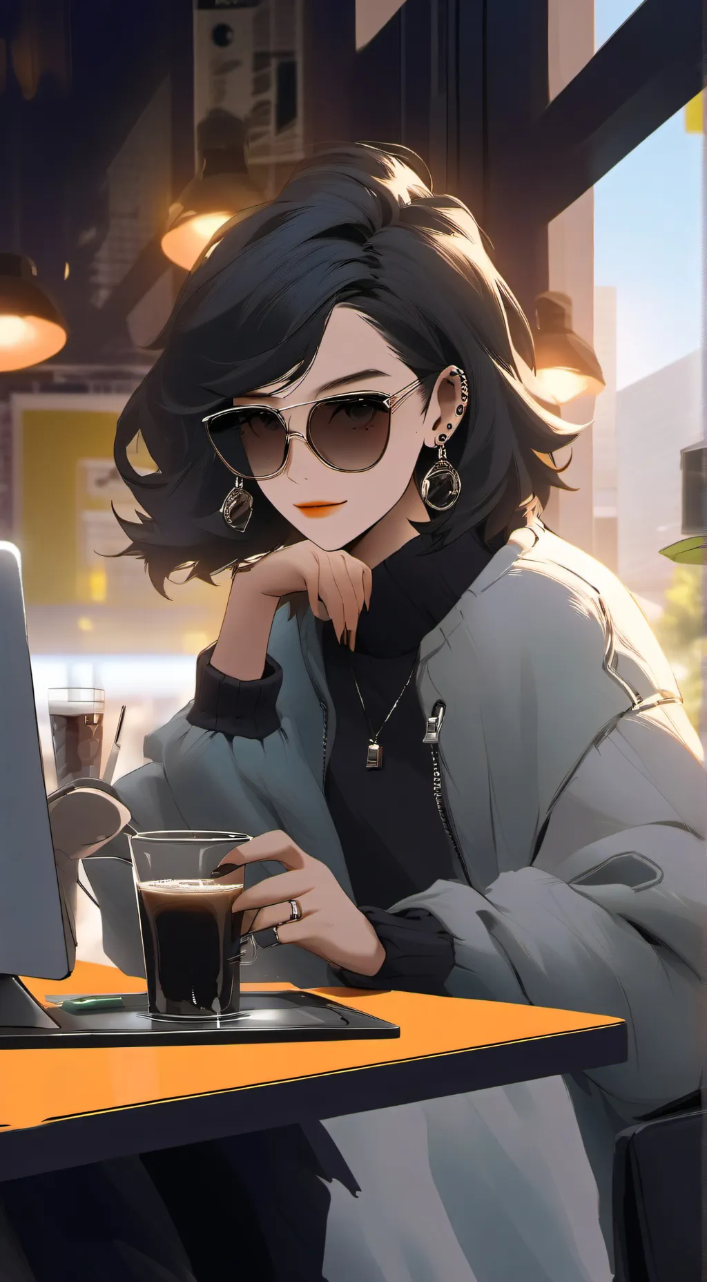 ai character: The Metaverse Marketer background