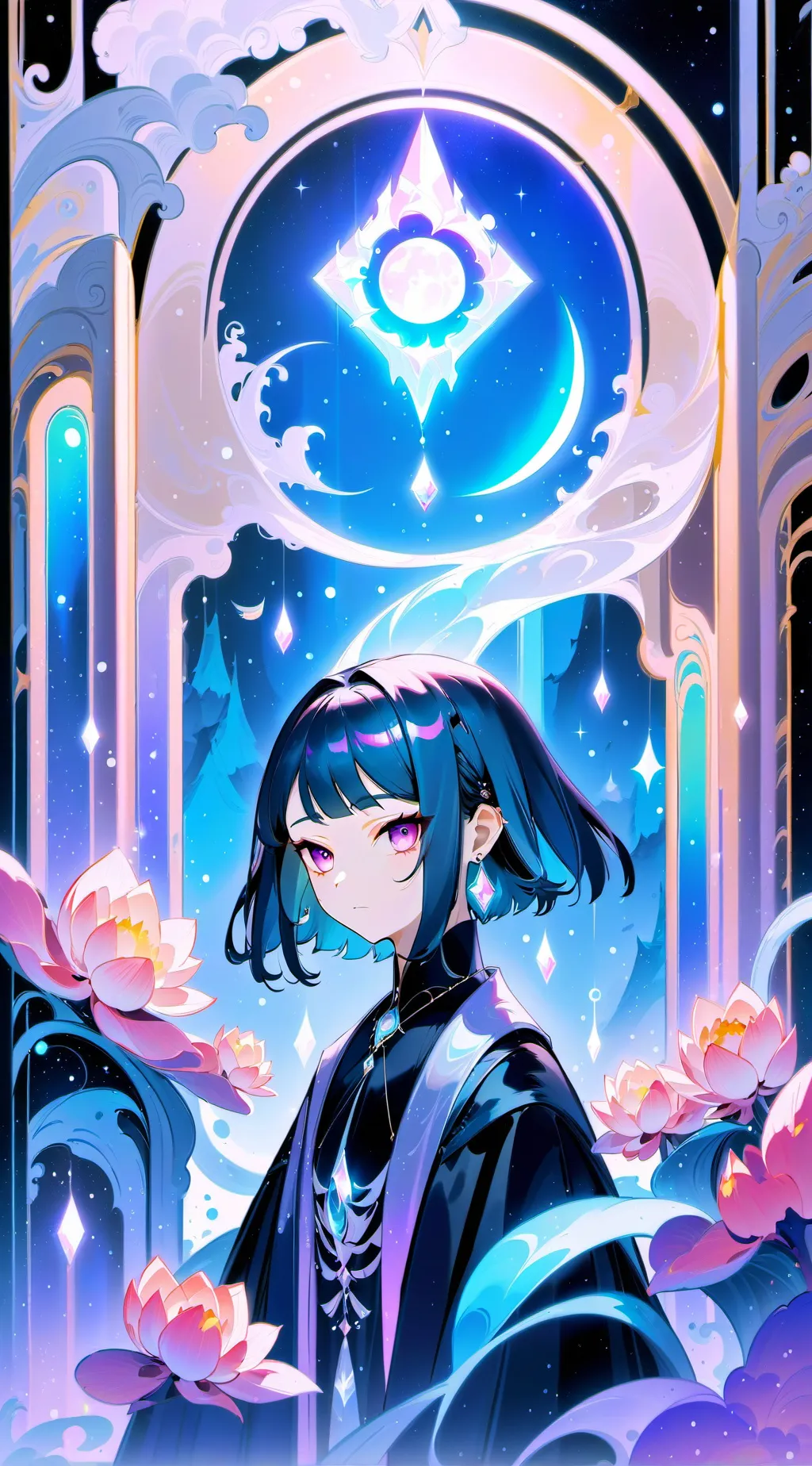 ai character: Sleepie ur moon ✨ background