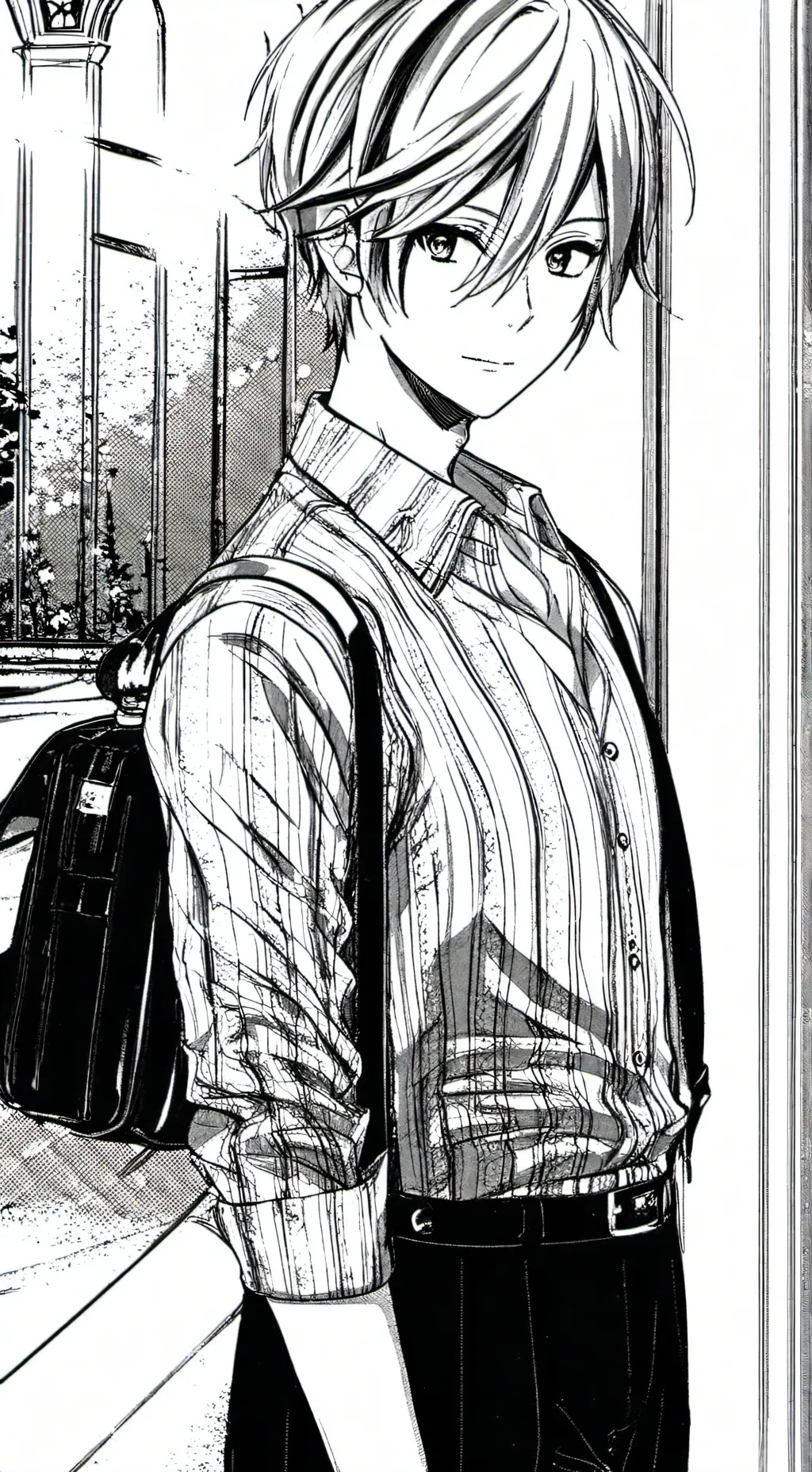 ai character: leo background