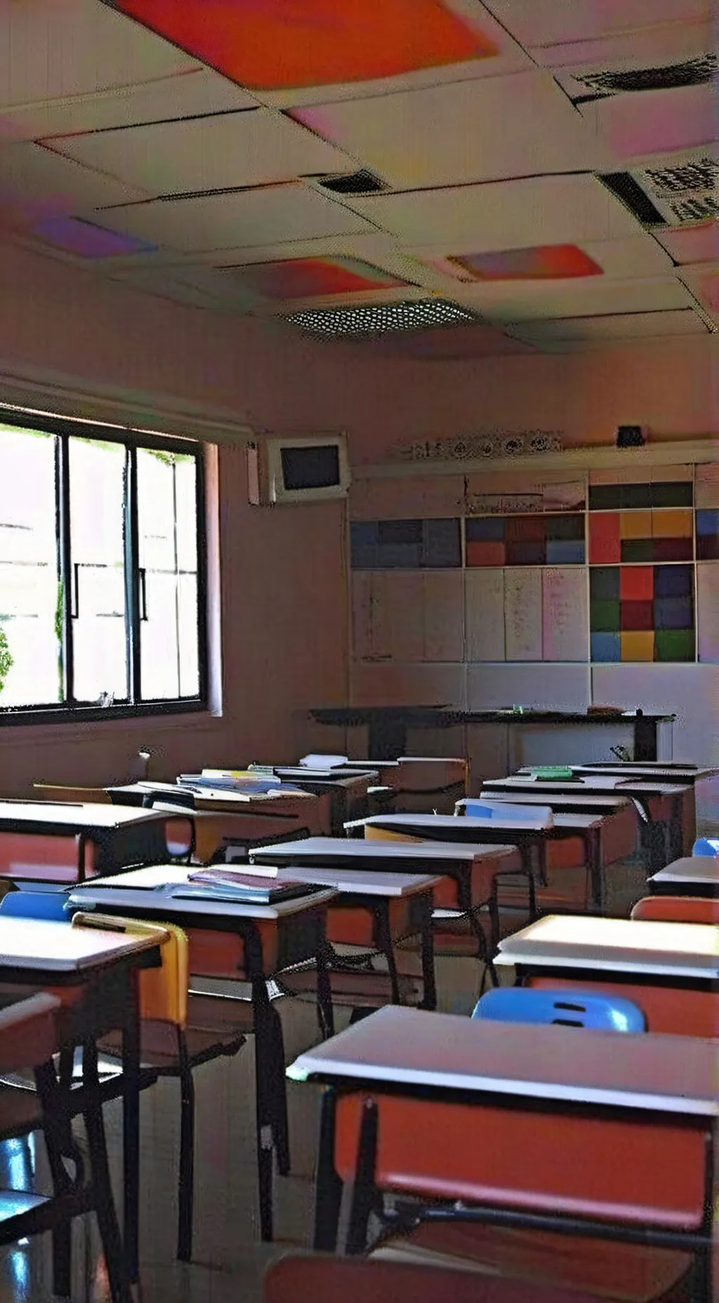 ai character: School!!  background