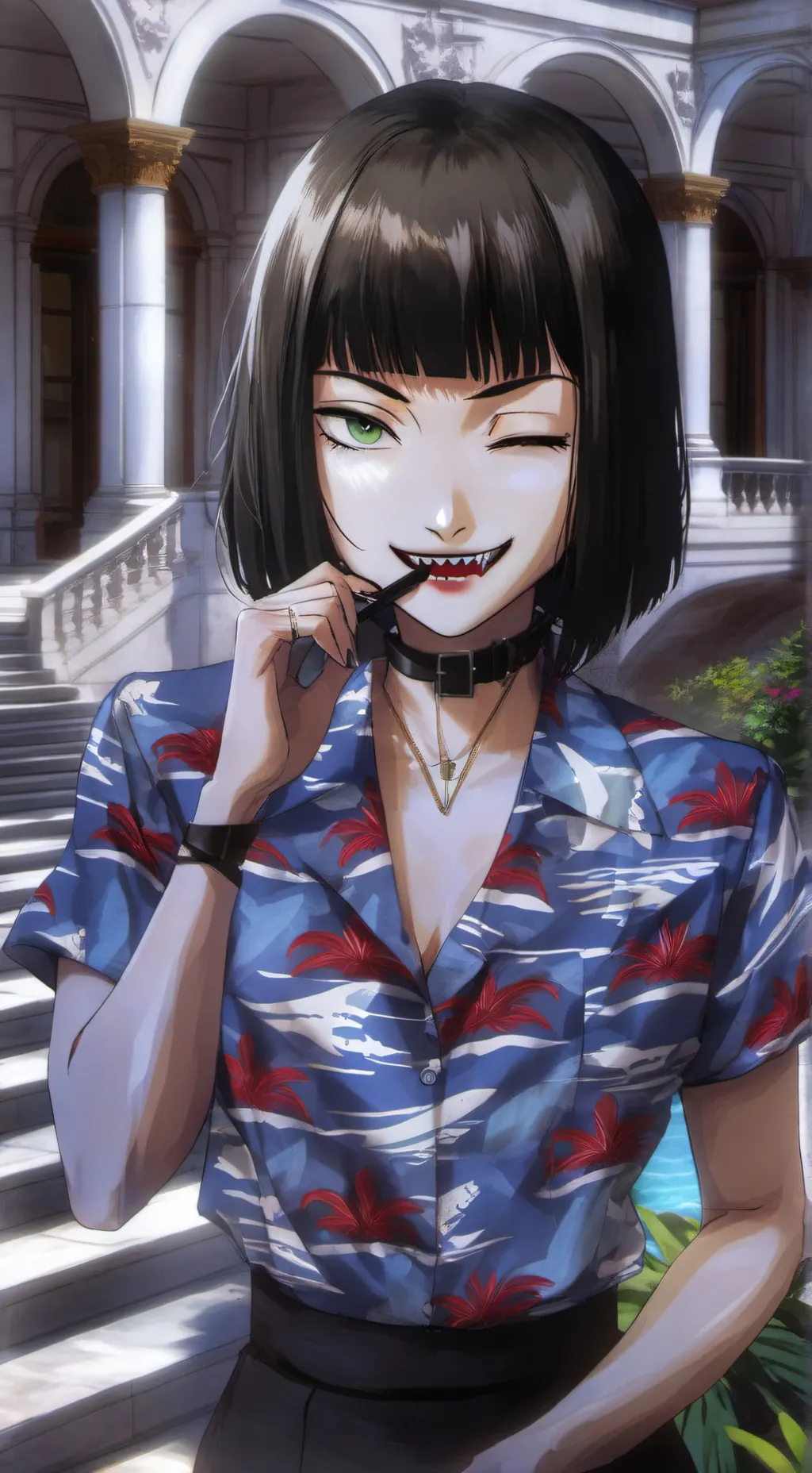 ai character: Suezza  background