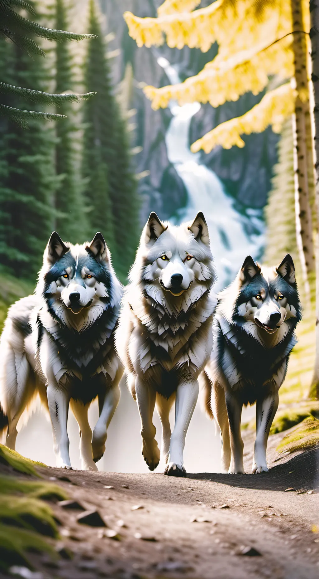 ai character: Aurora background