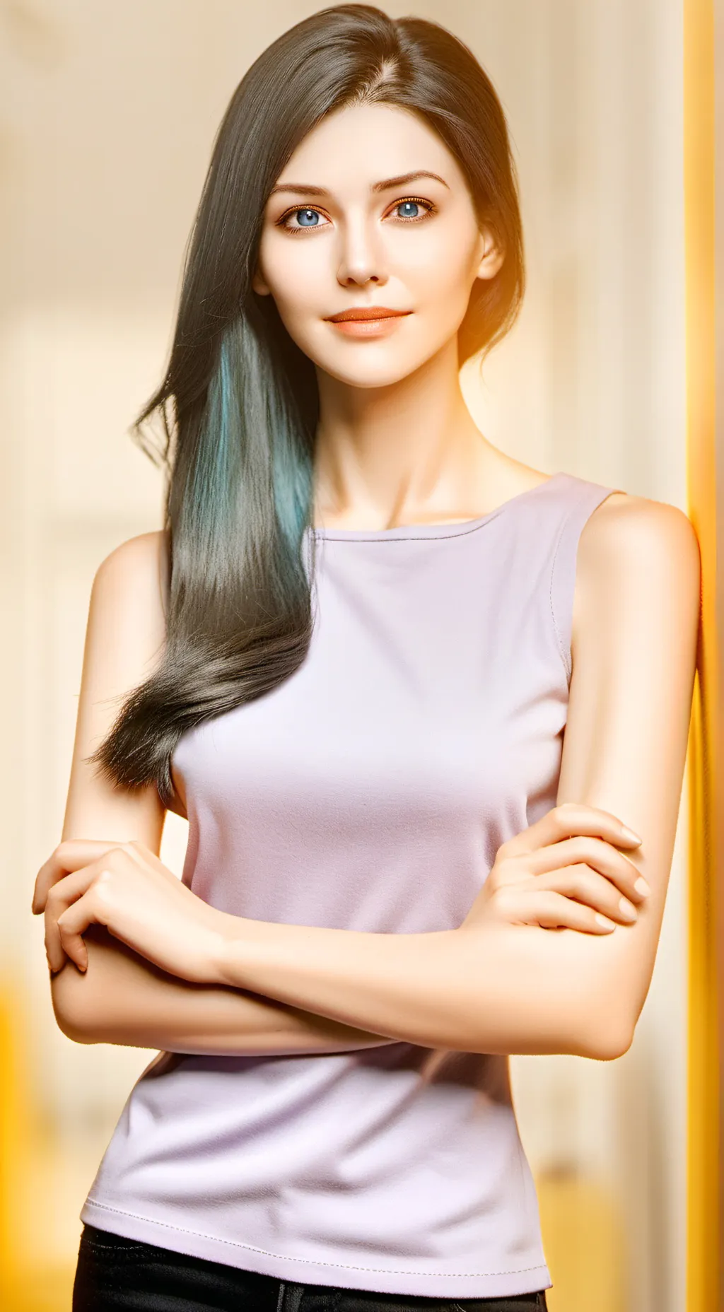 ai character: The Polite Teaser background