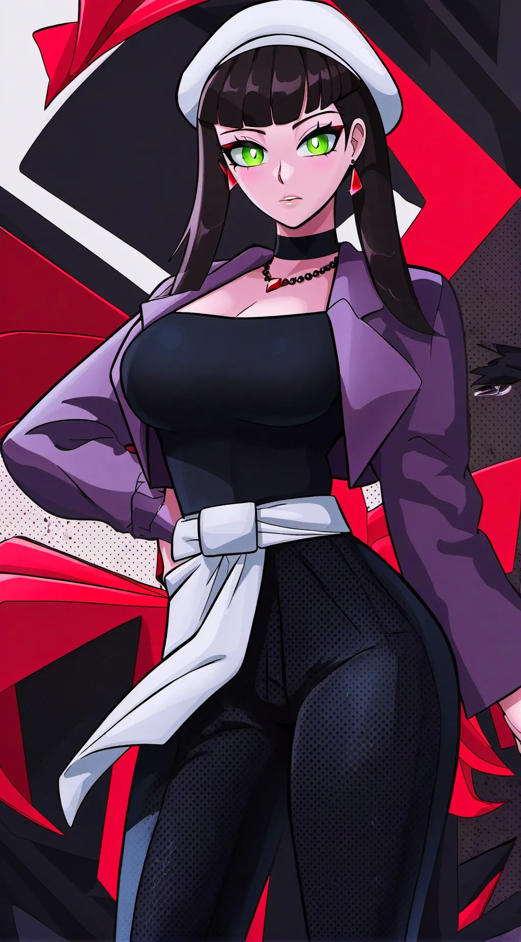 ai character: Lovable Girl background