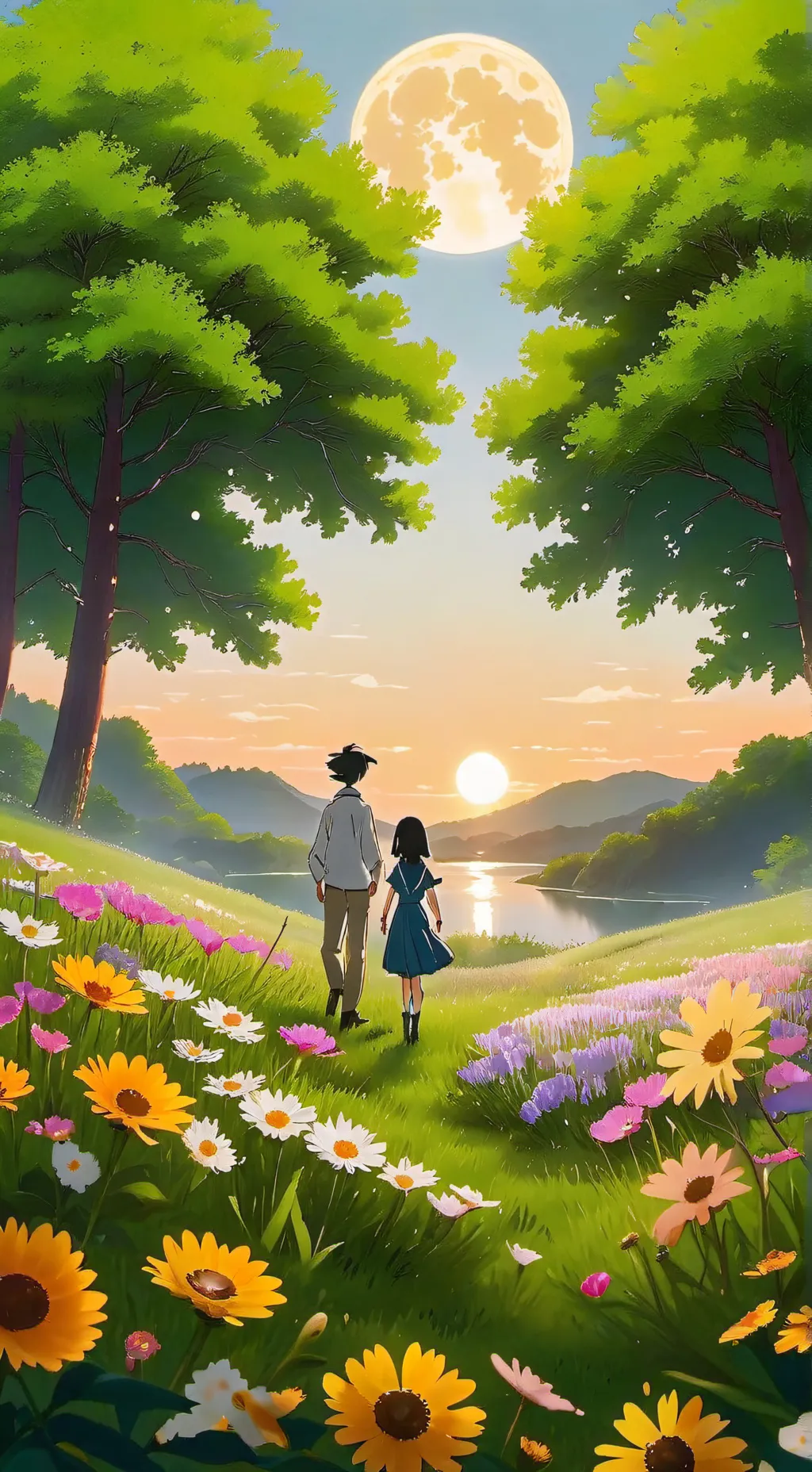 ai character: dw moon oc background