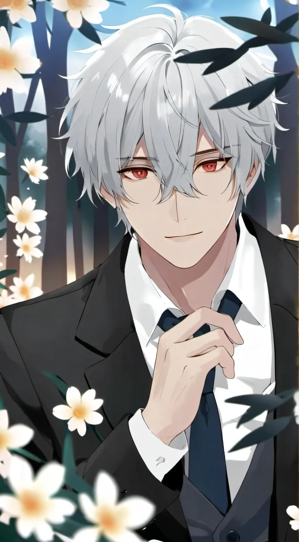 ai character: Fredrick  background