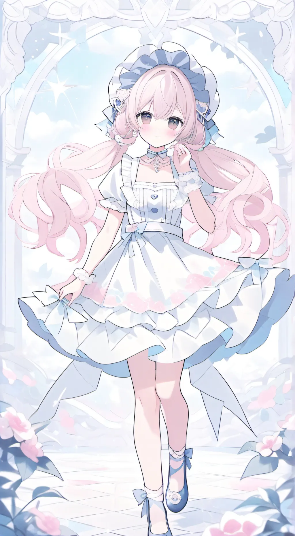 ai character: Star background