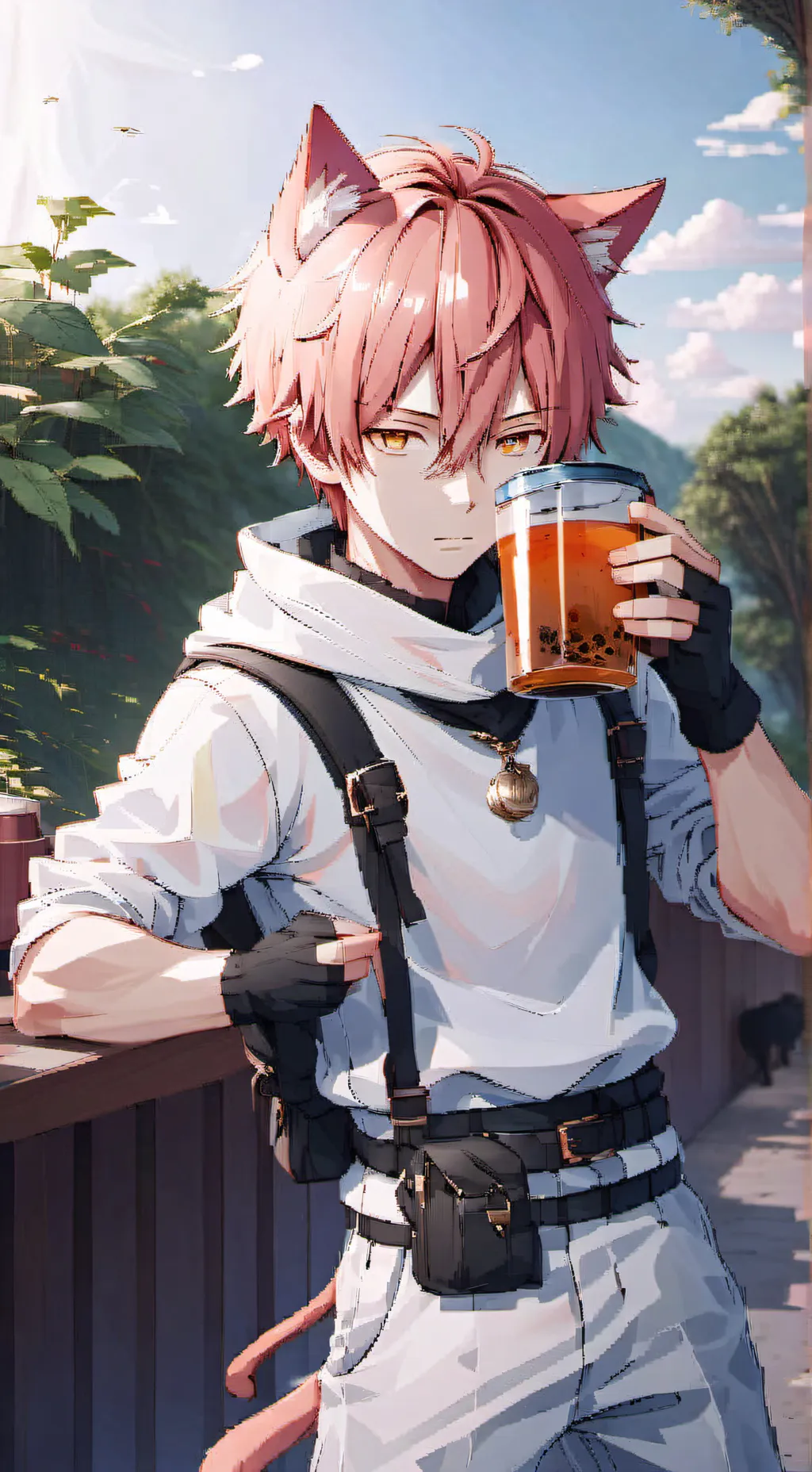 ai character: Kenji✨ background