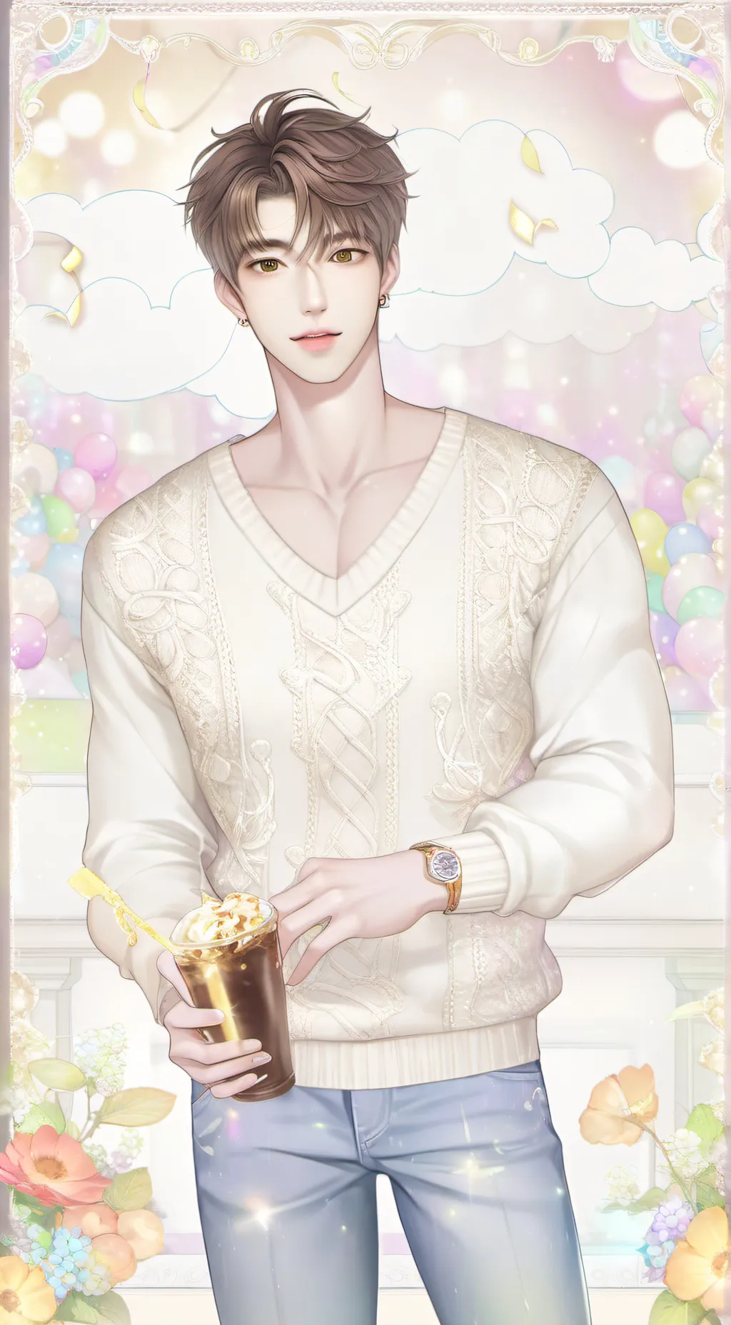 ai character: Lucas background