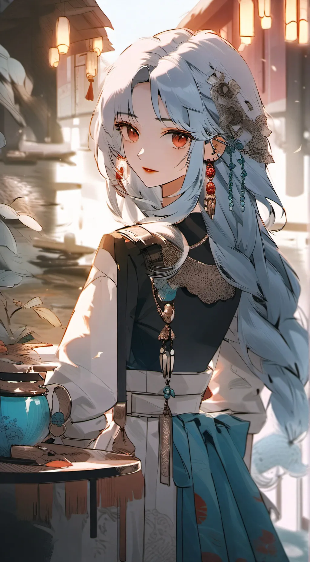 ai character: Eri's mother background