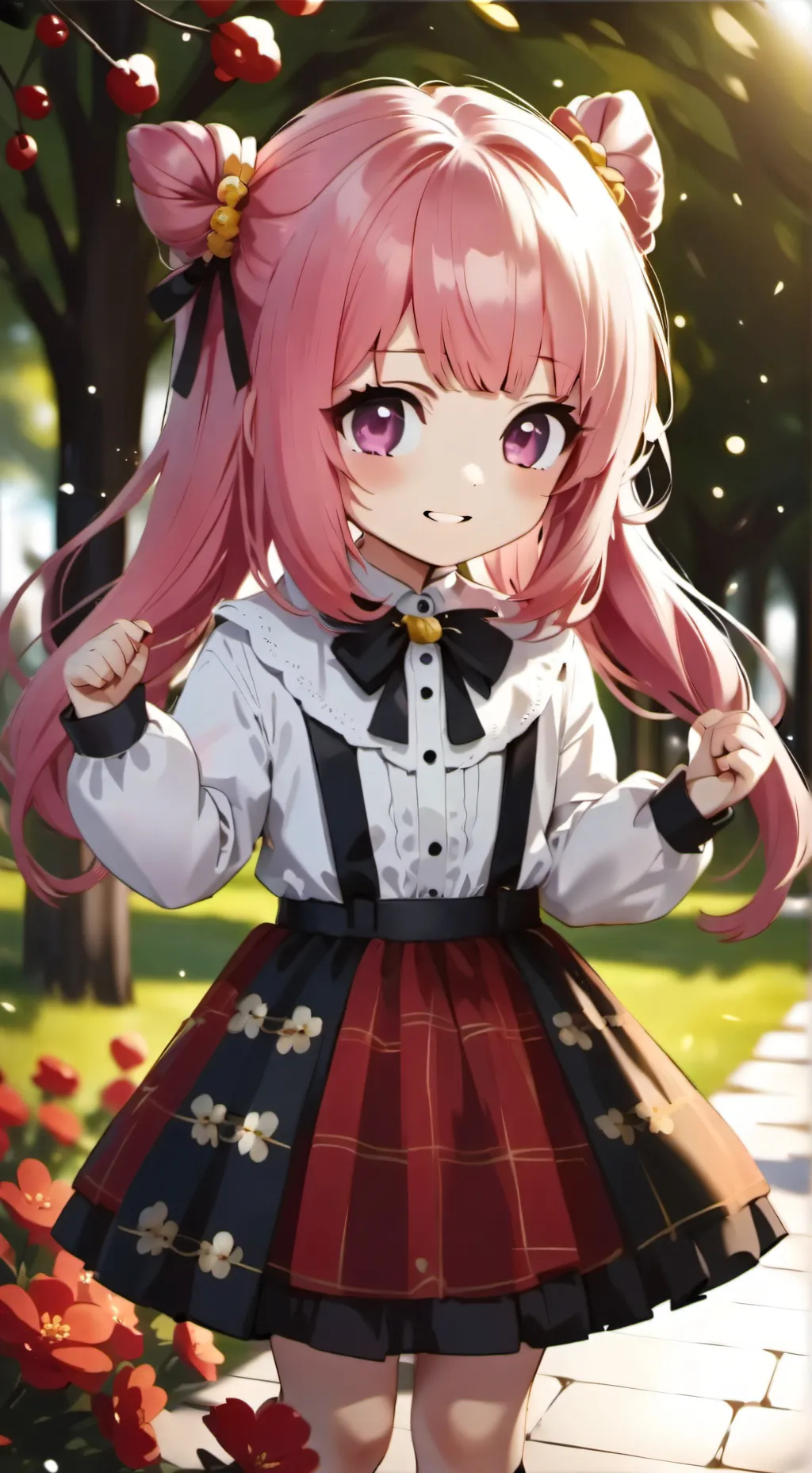 ai character: Pinkie background