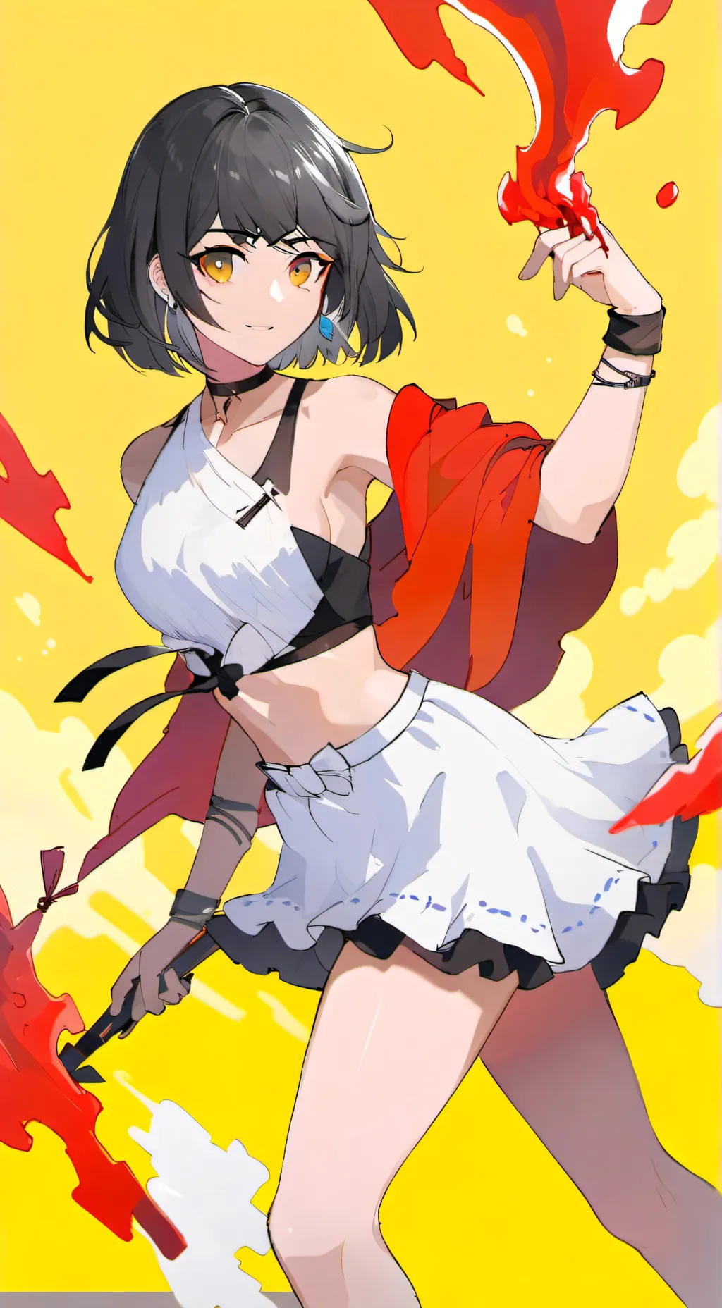 ai character: mina background