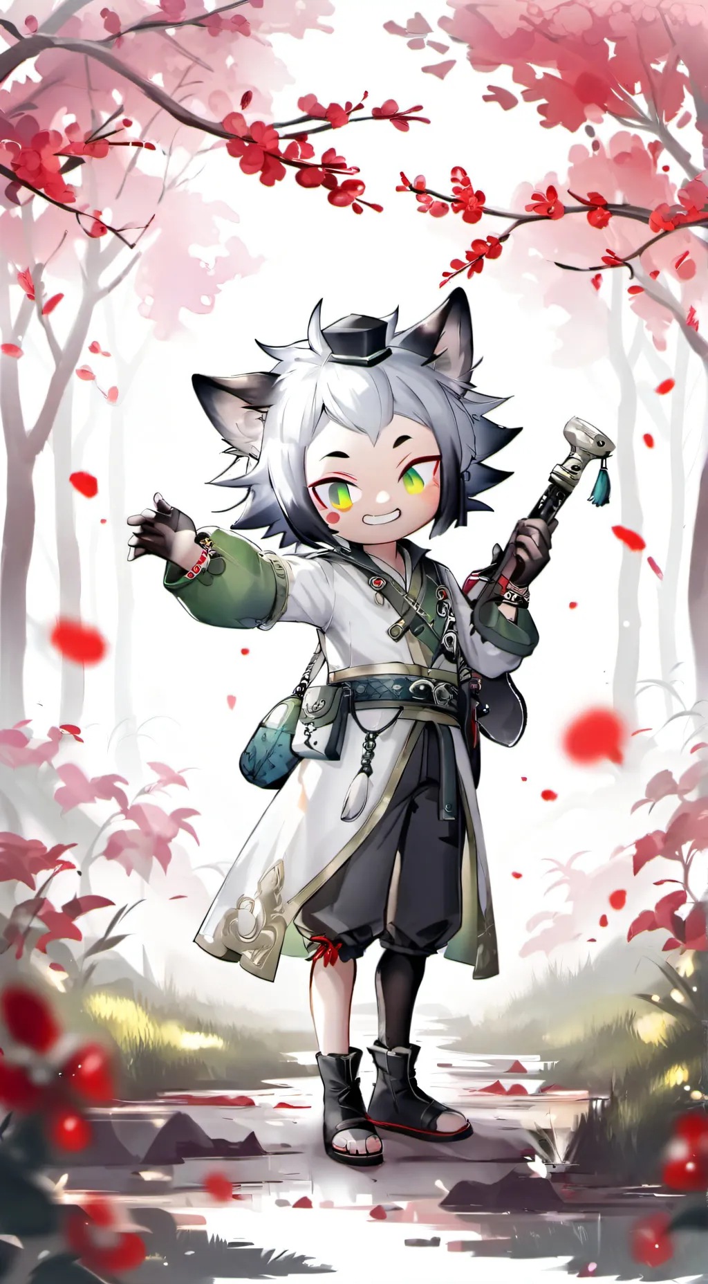 ai character: sonic goes too far background