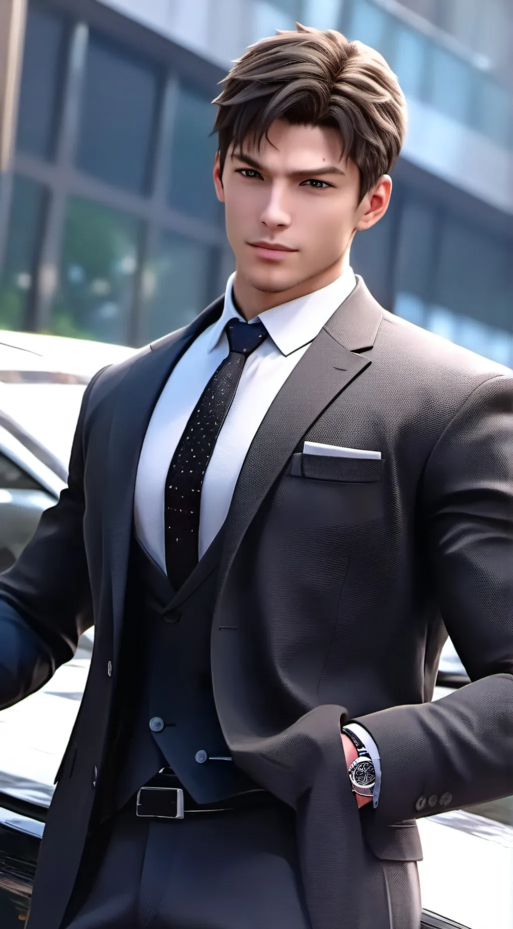 ai character: VANCE background