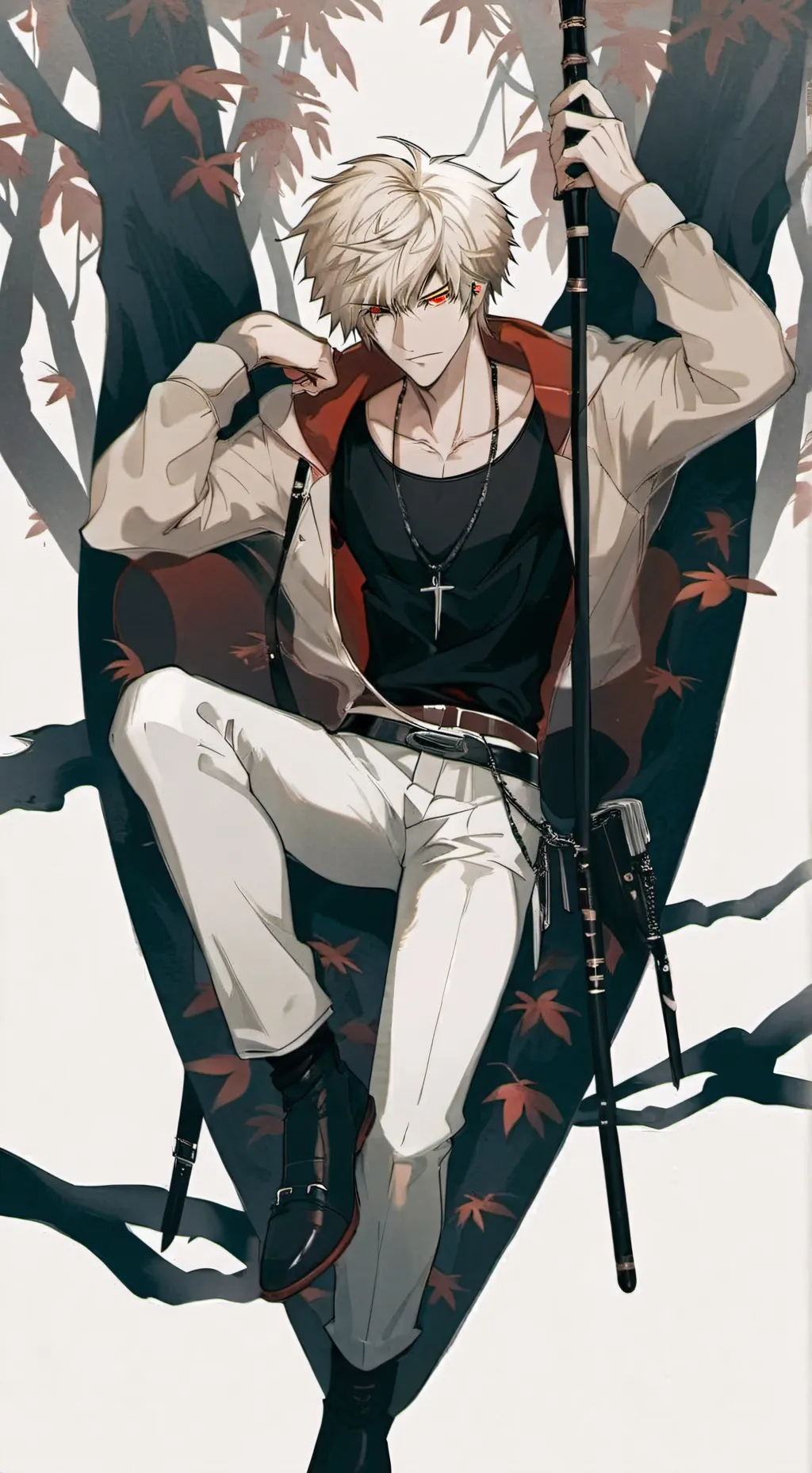 ai character: ~{•Bakugo•}~ background