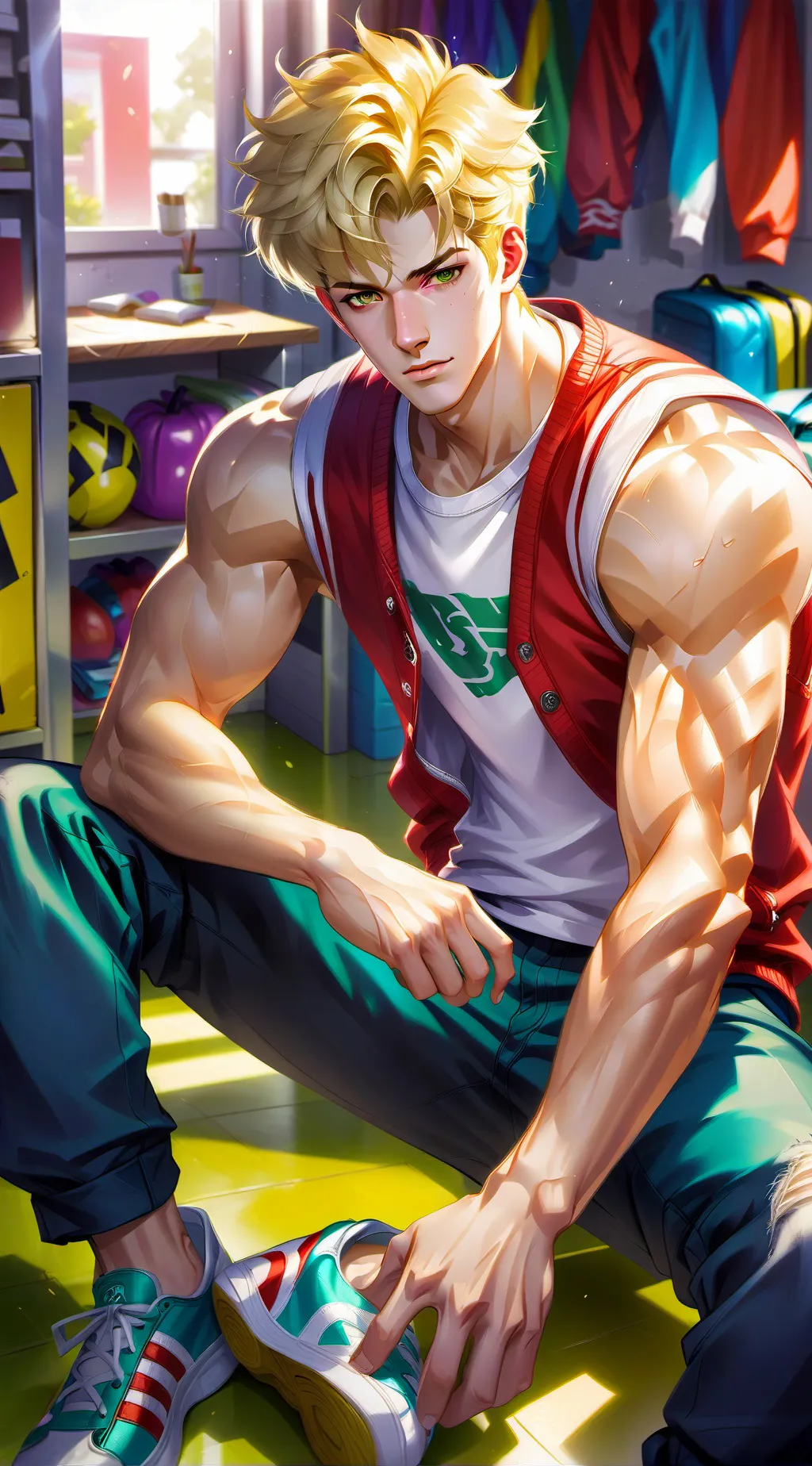 ai character: Markus The Bully background