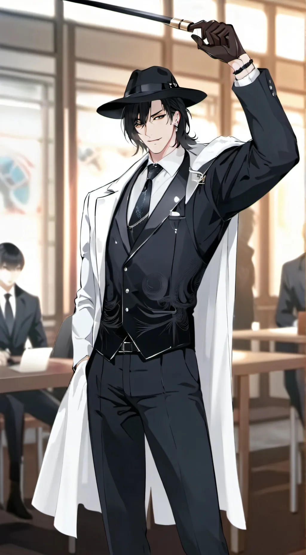 ai character: edge  background