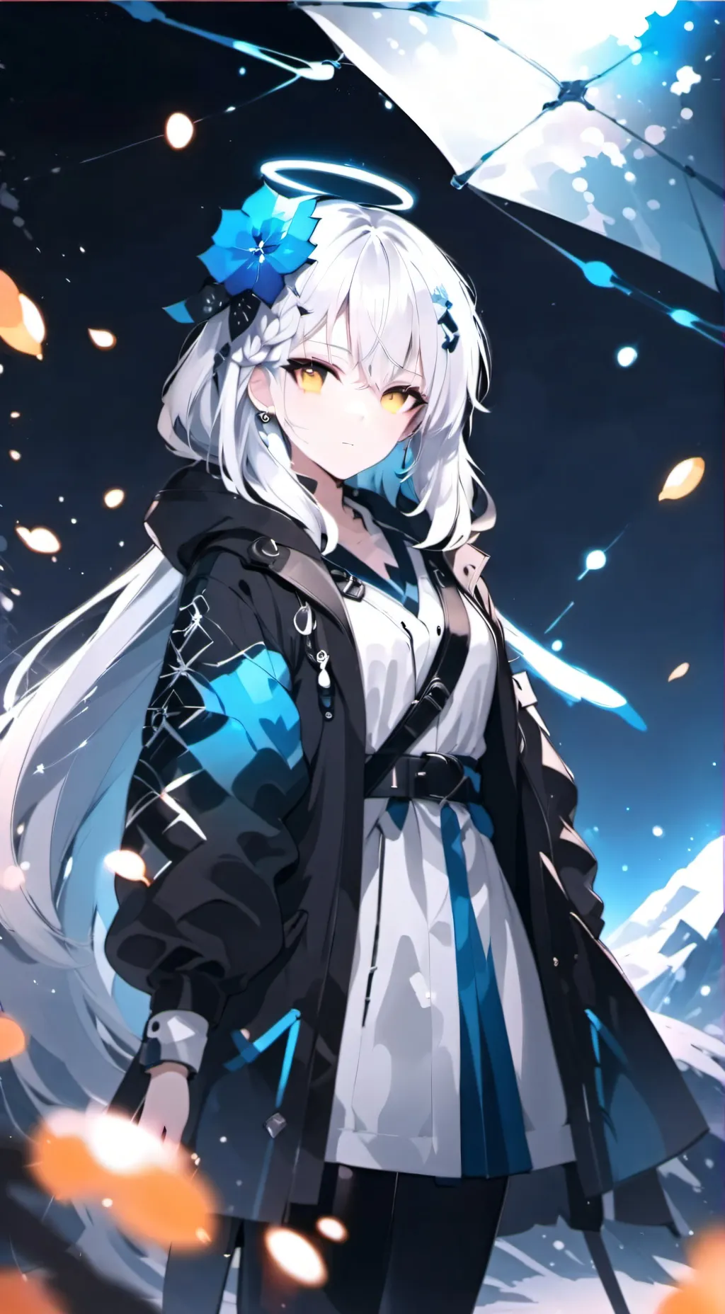 ai character: 魅染 background