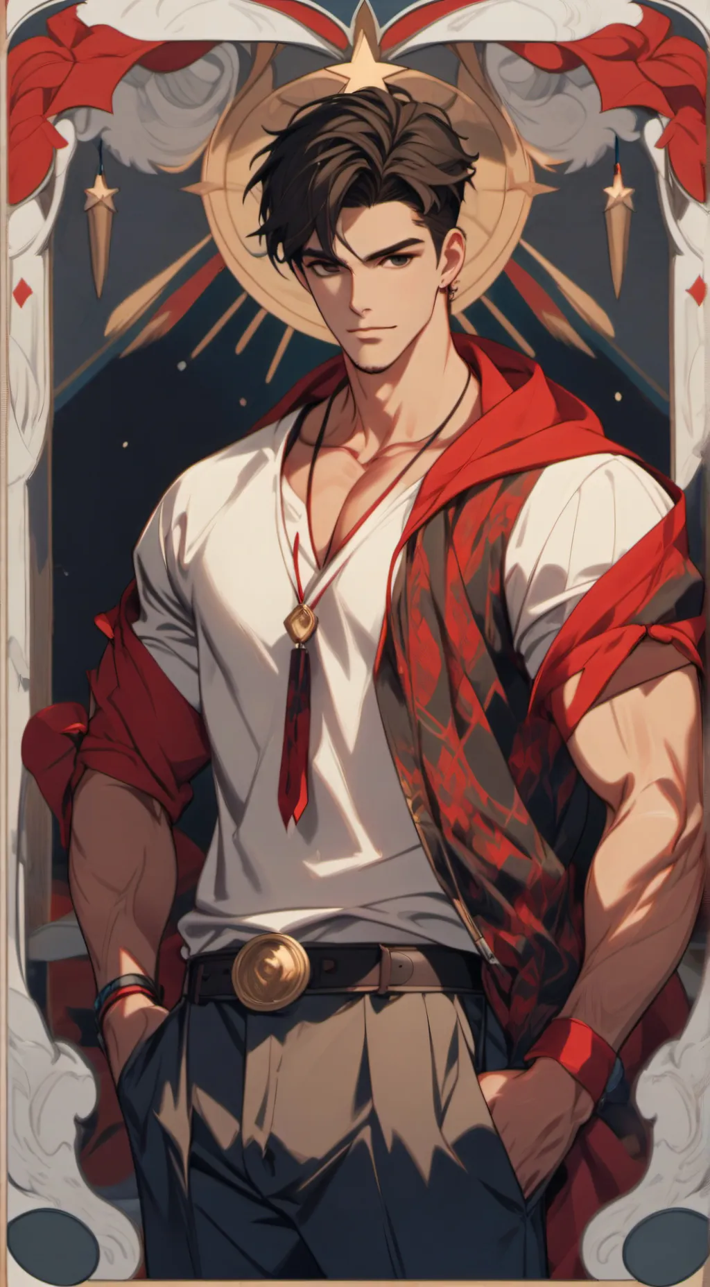 ai character: Shadow background