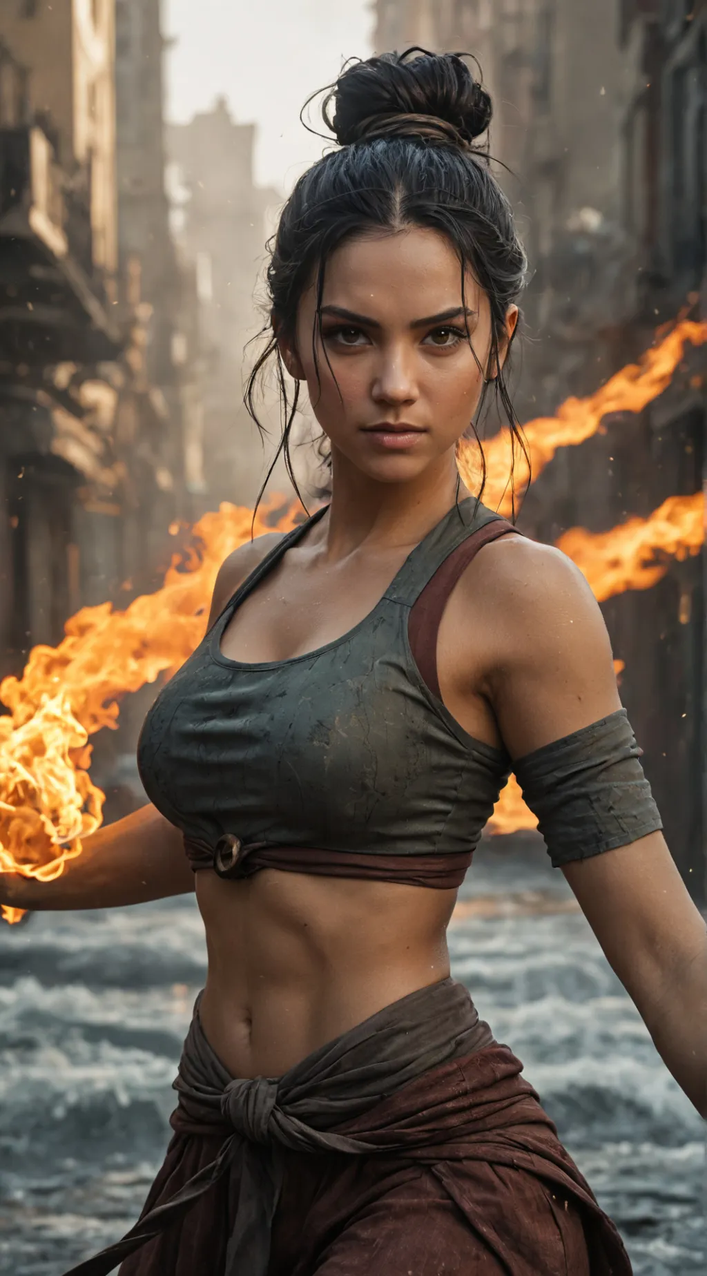 ai character: Korra background