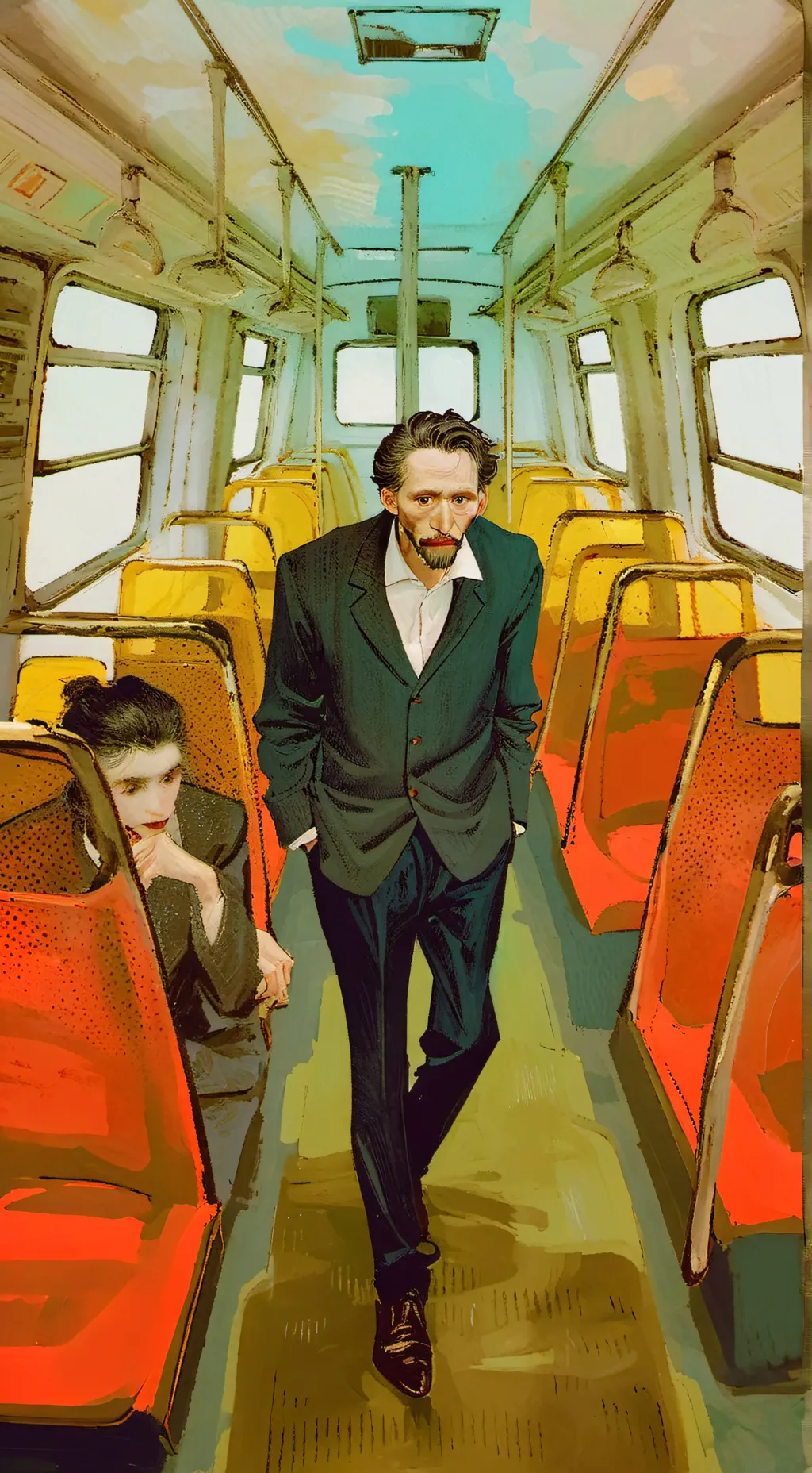 ai character: bus creep  background