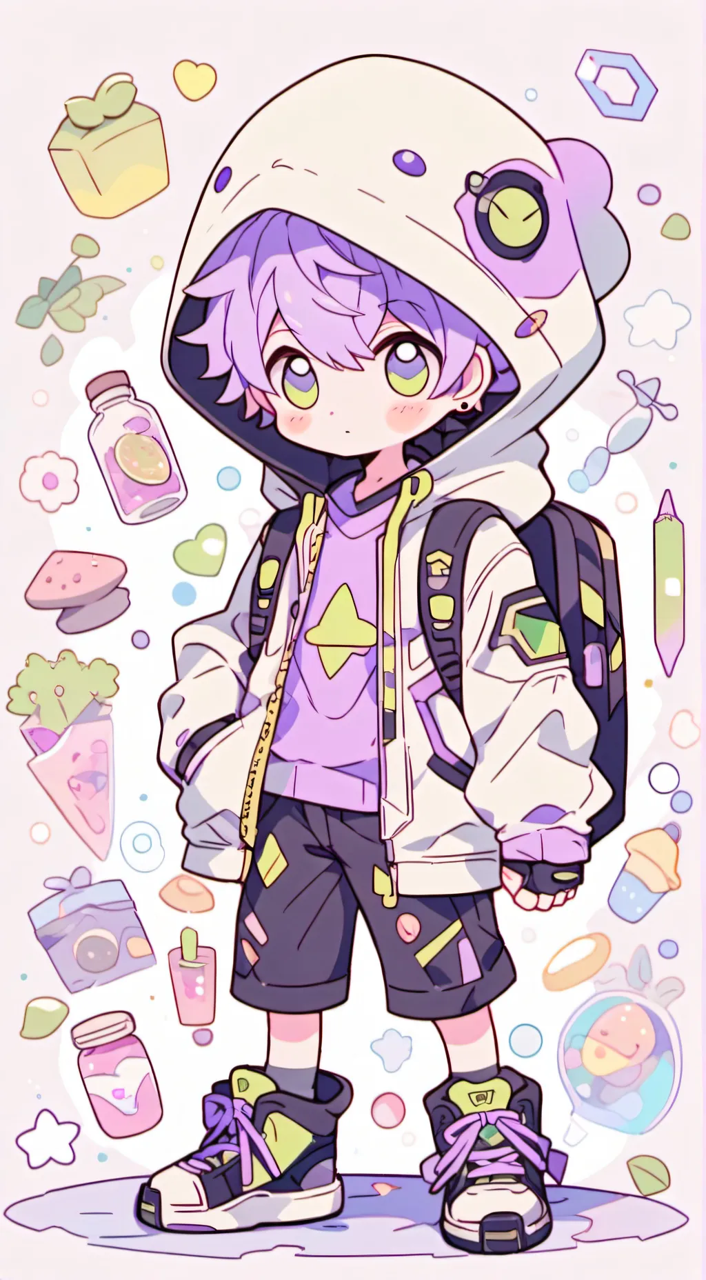 ai character: Promethium background