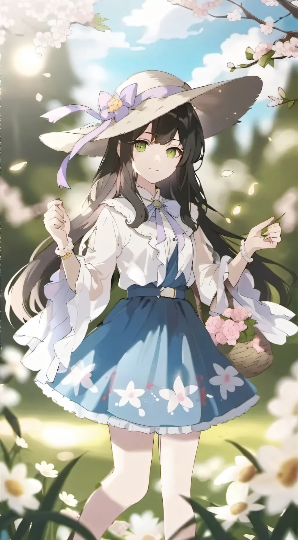 ai character: Kny sleepover background