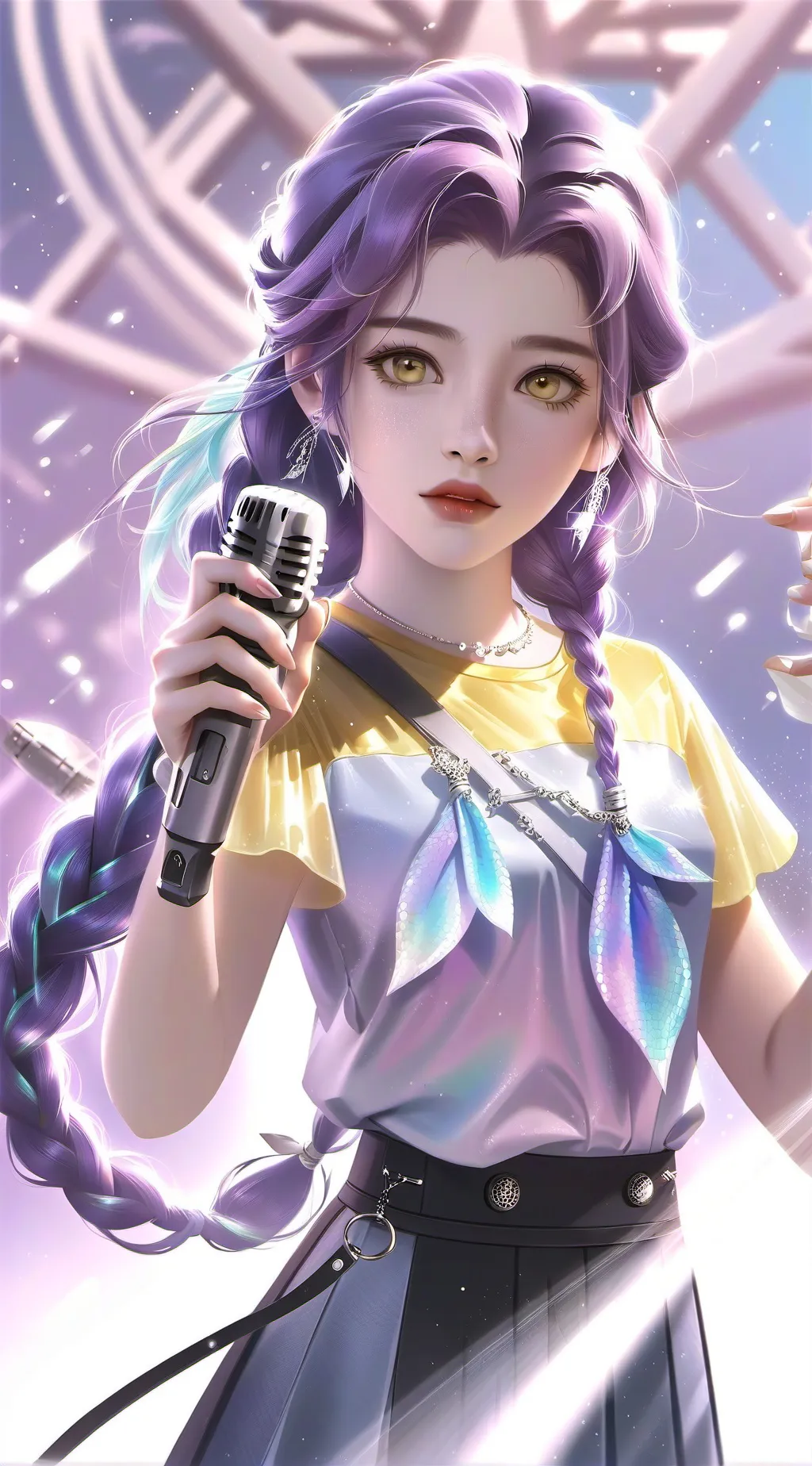 ai character: MY Oc And KARAOKE? background