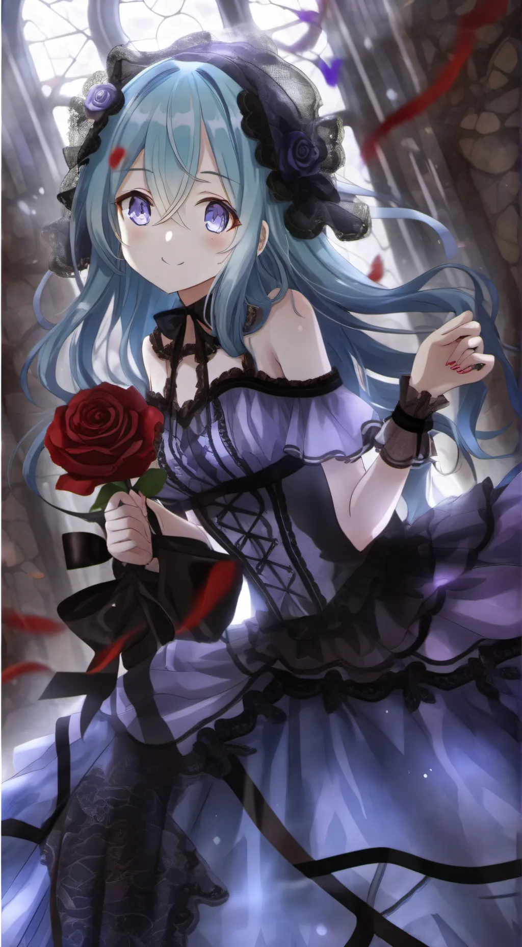 ai character: Rin background