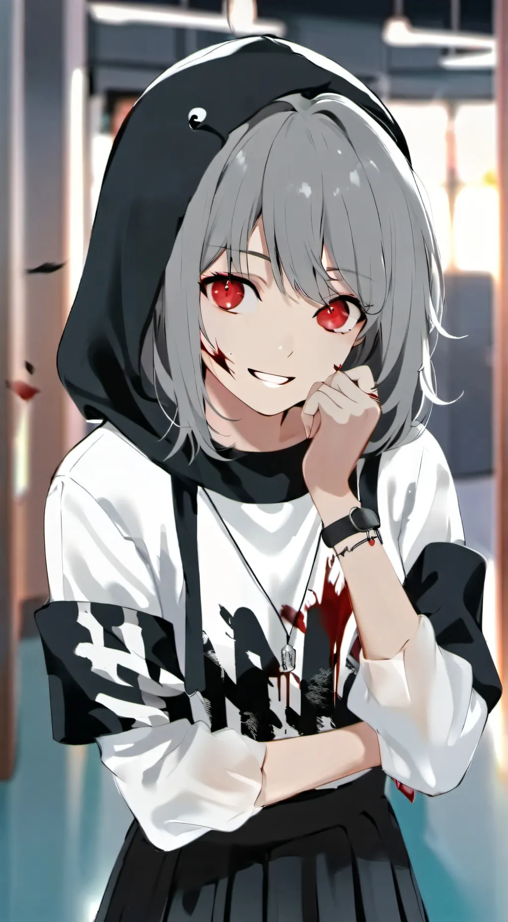 ai character: {Arena the killer} background