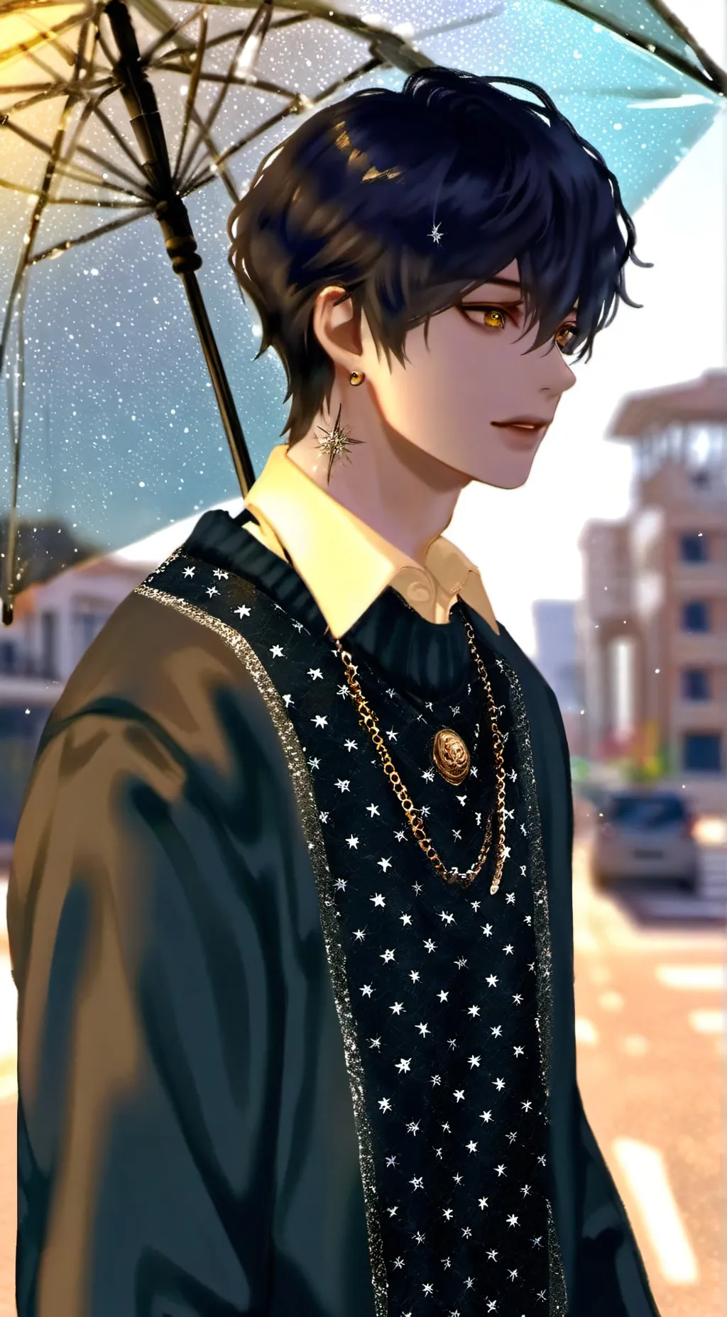 ai character: erick ¥ background