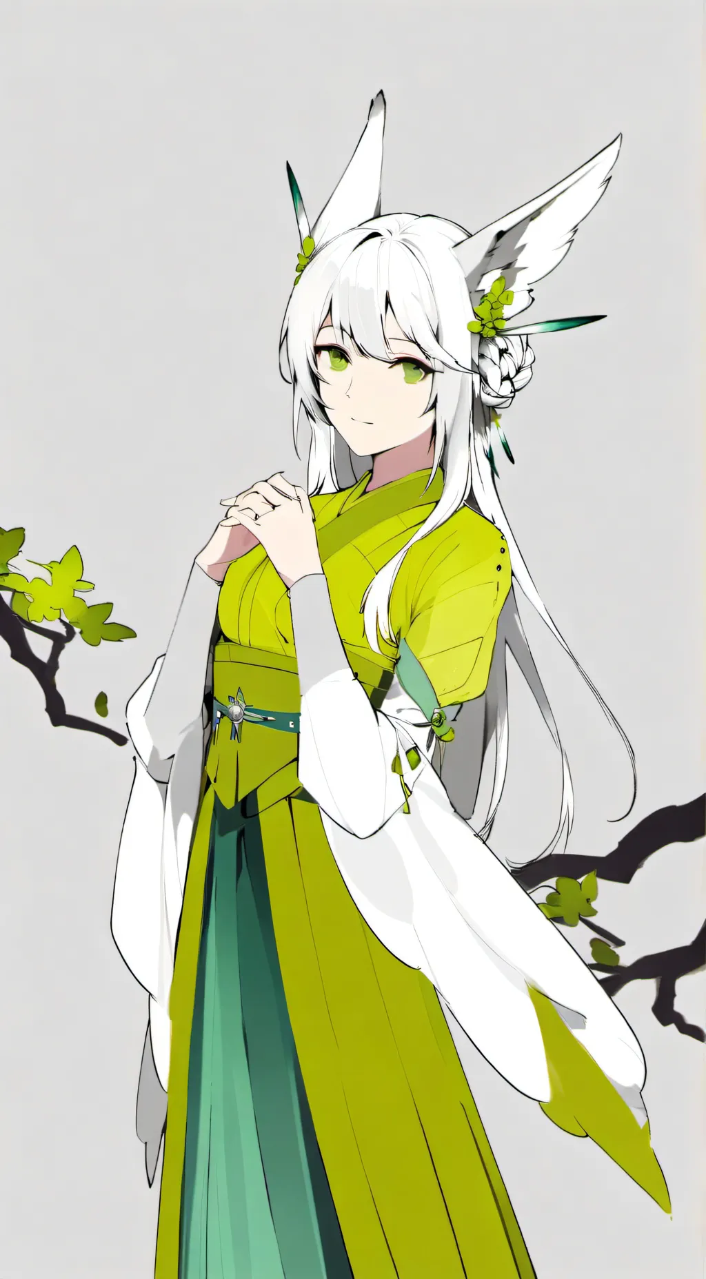 ai character: Luna background