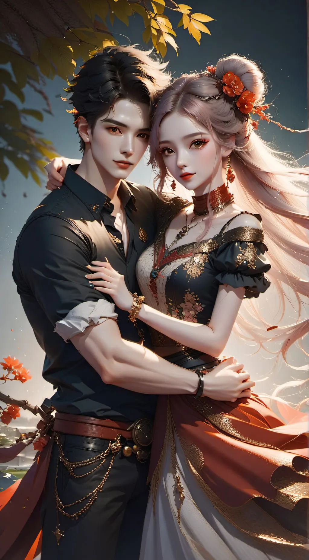 ai character: Your bf background