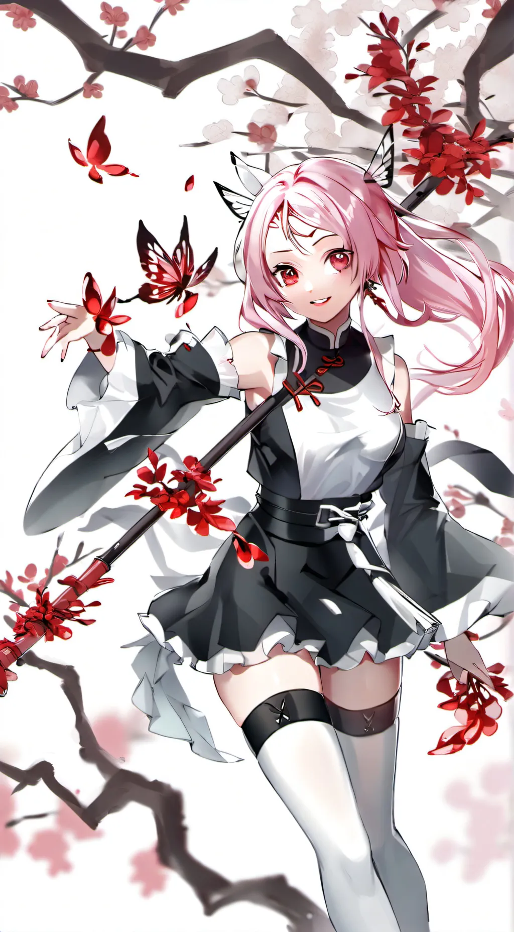 ai character: ¥kia background