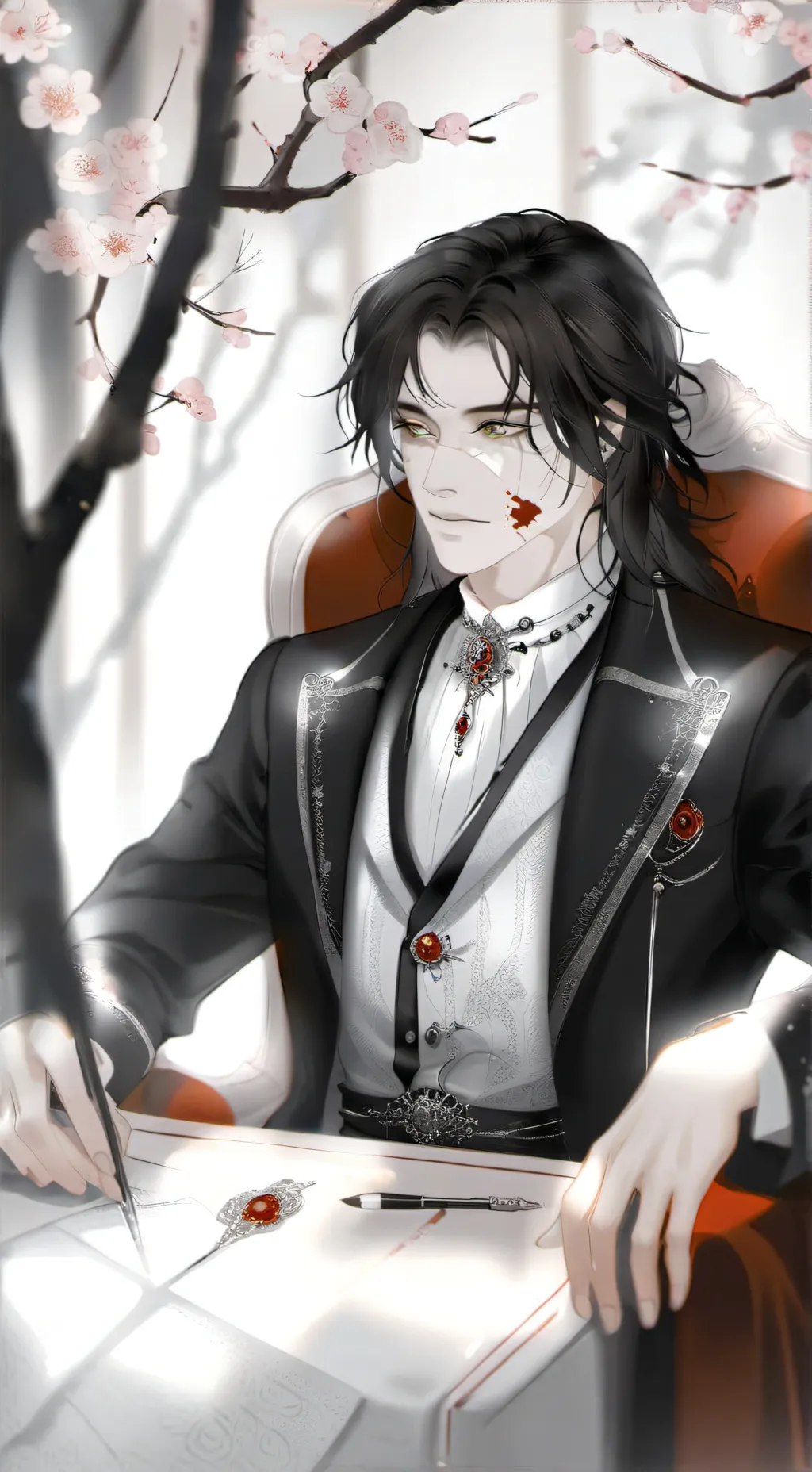 ai character: ★leon★ background