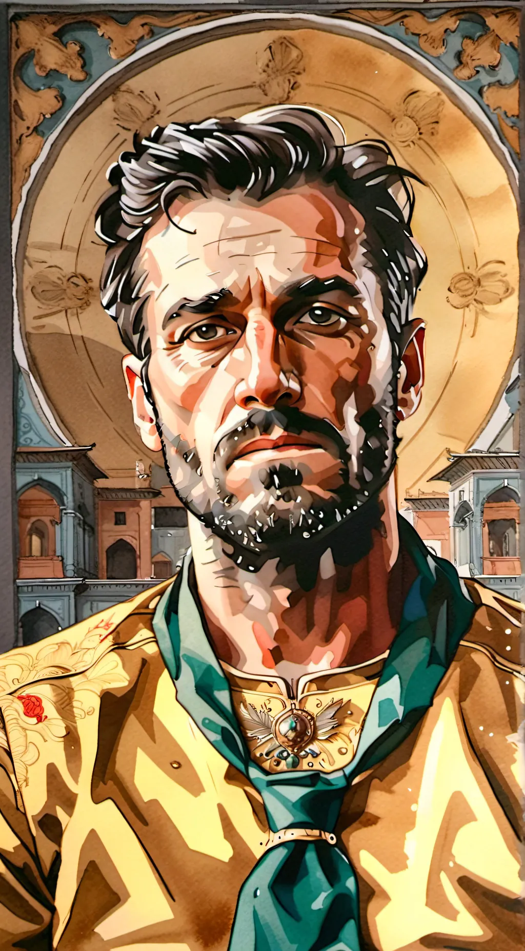 ai character: Magnus background