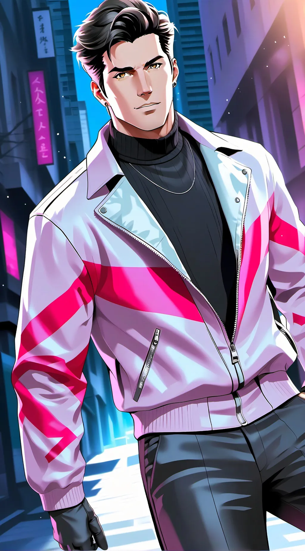 ai character: Asher background