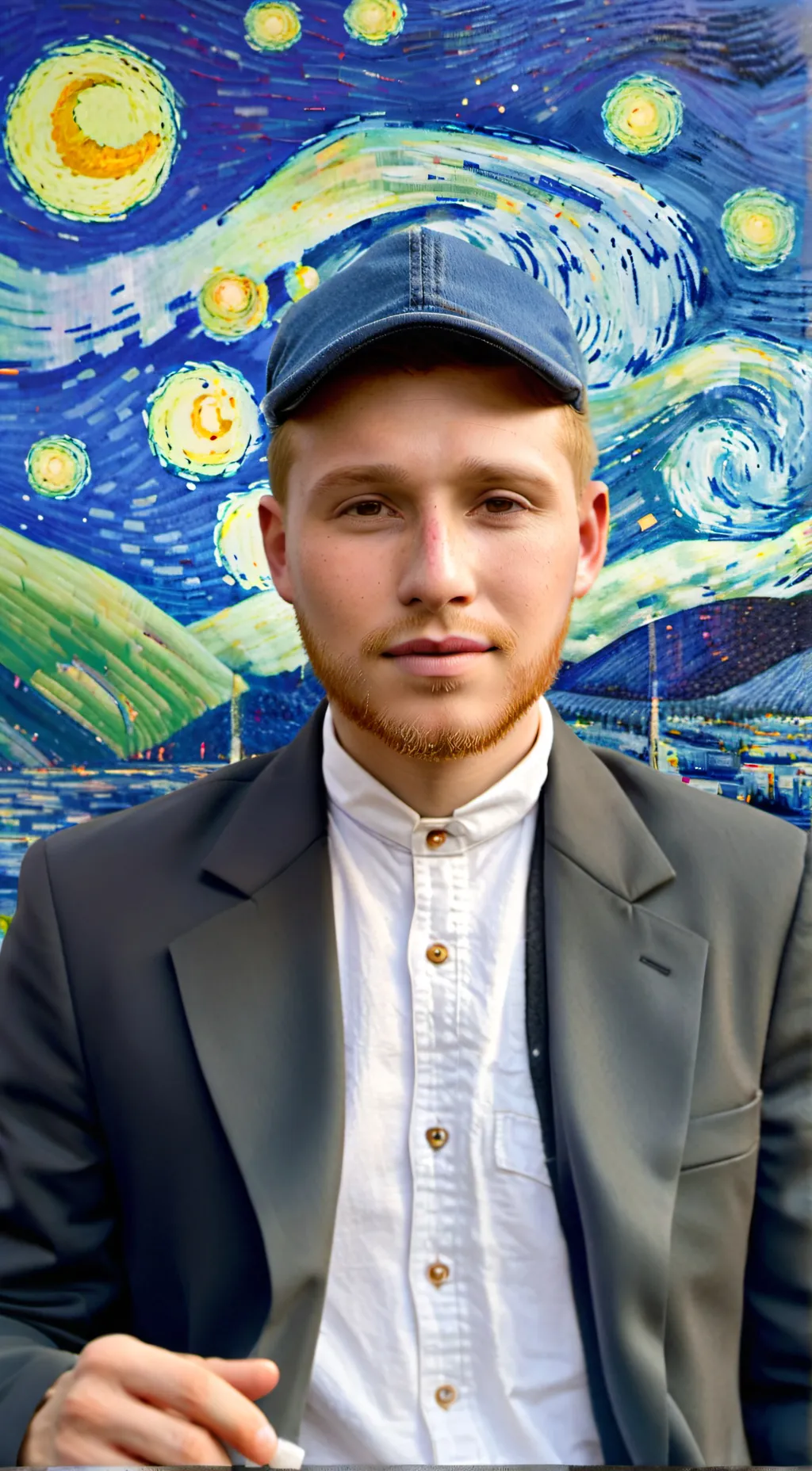 ai character: ballsack background