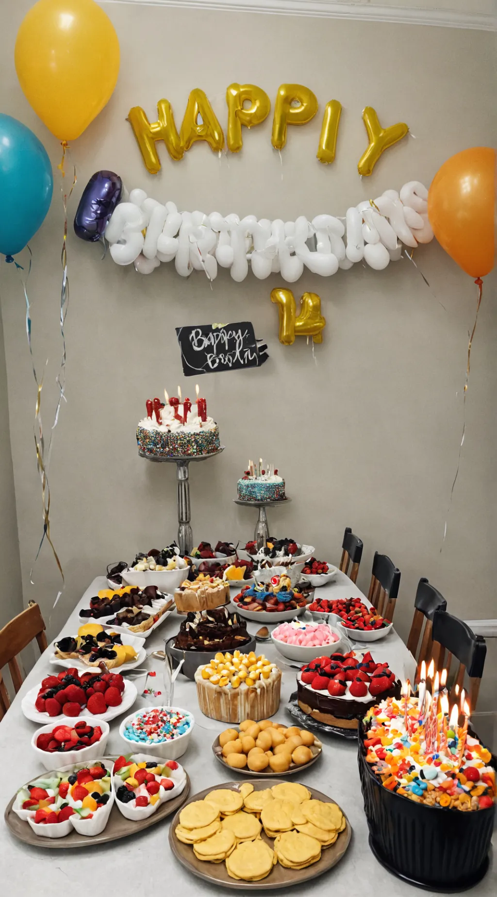 ai character: STH birthday background