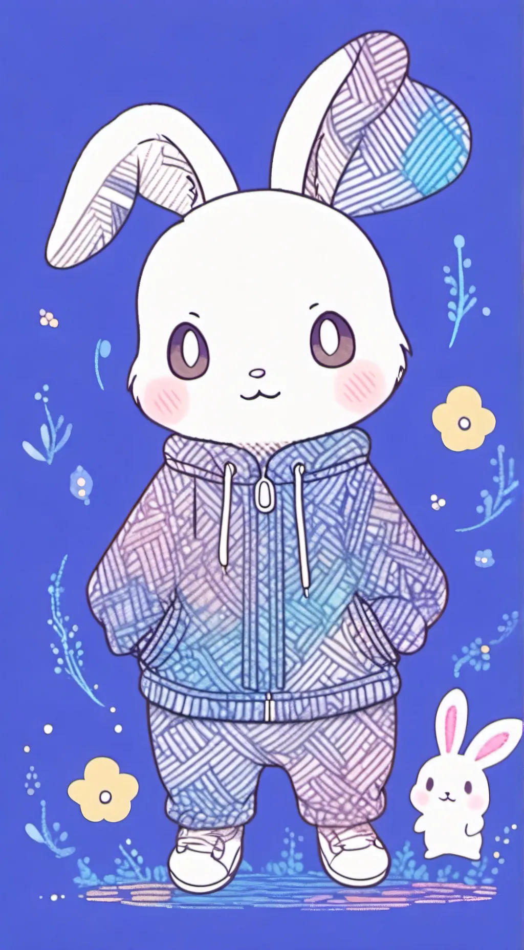 ai character: cinnamoroll-😭🙏 background