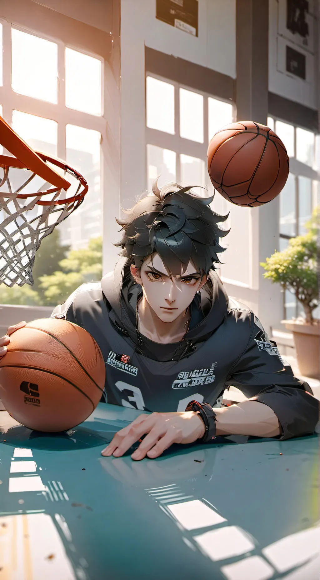 ai character: Antyone  background