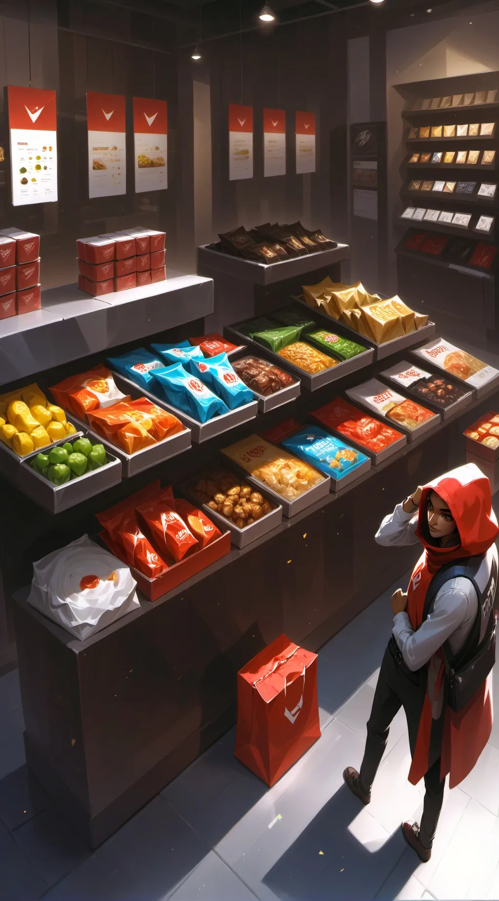 ai character: Walmart Karen background