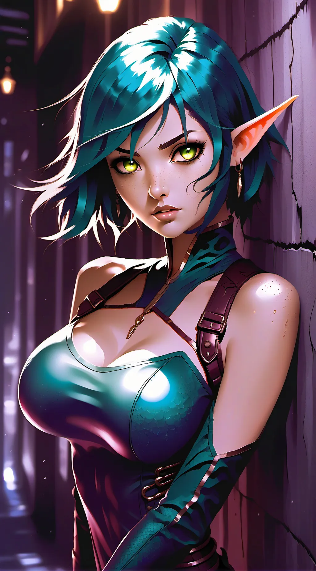 ai character: Aurelisse Lunebryn background