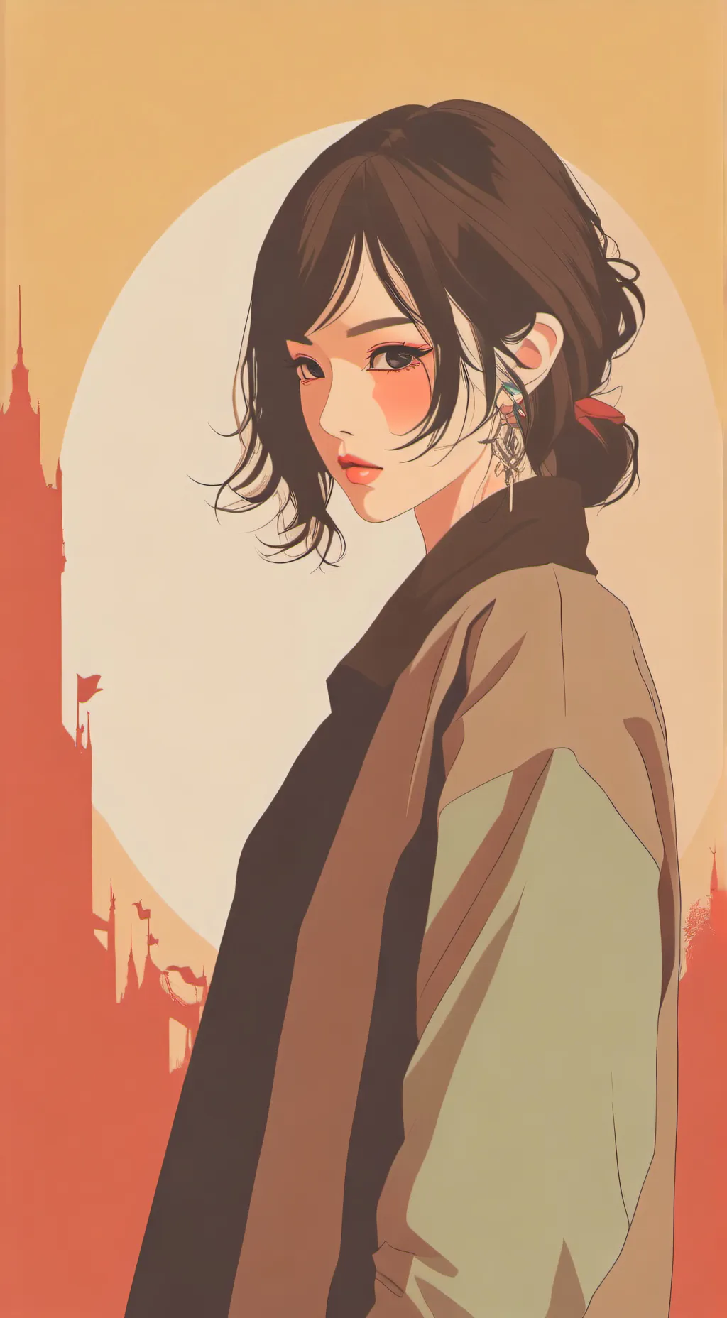 ai character: Zoey background