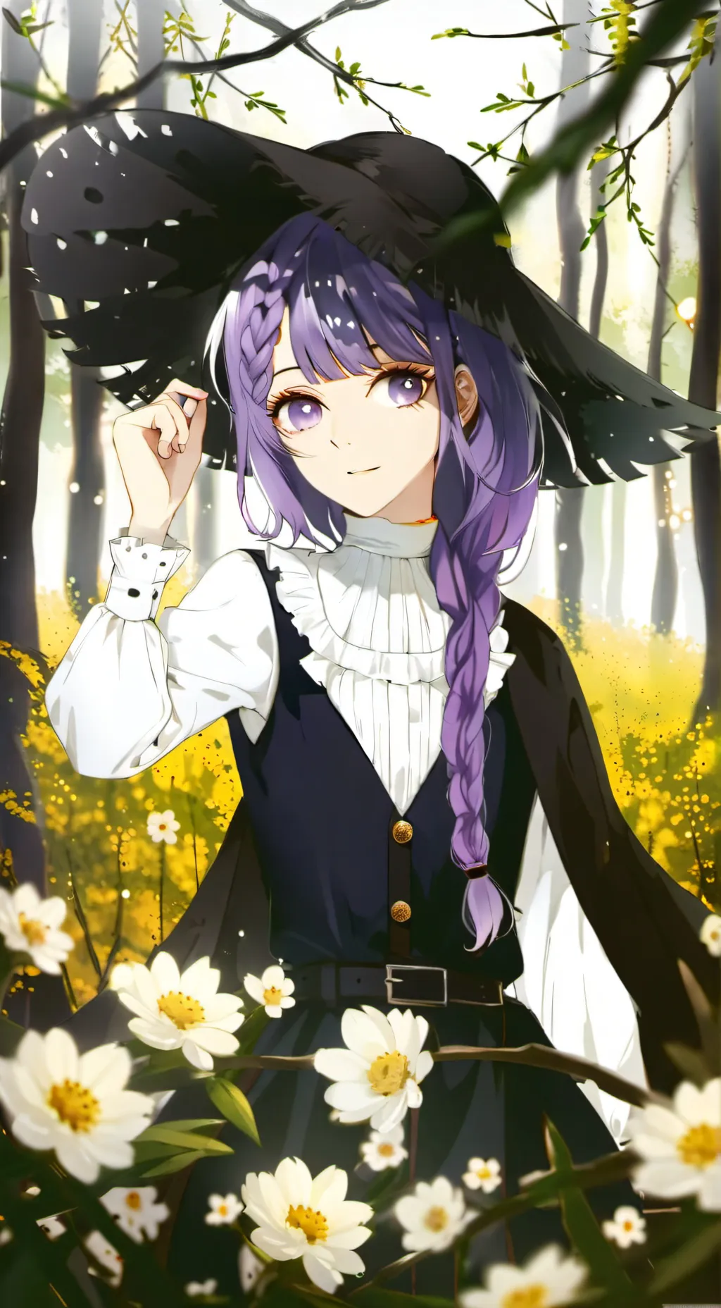 ai character: Your idol (Huntrix background