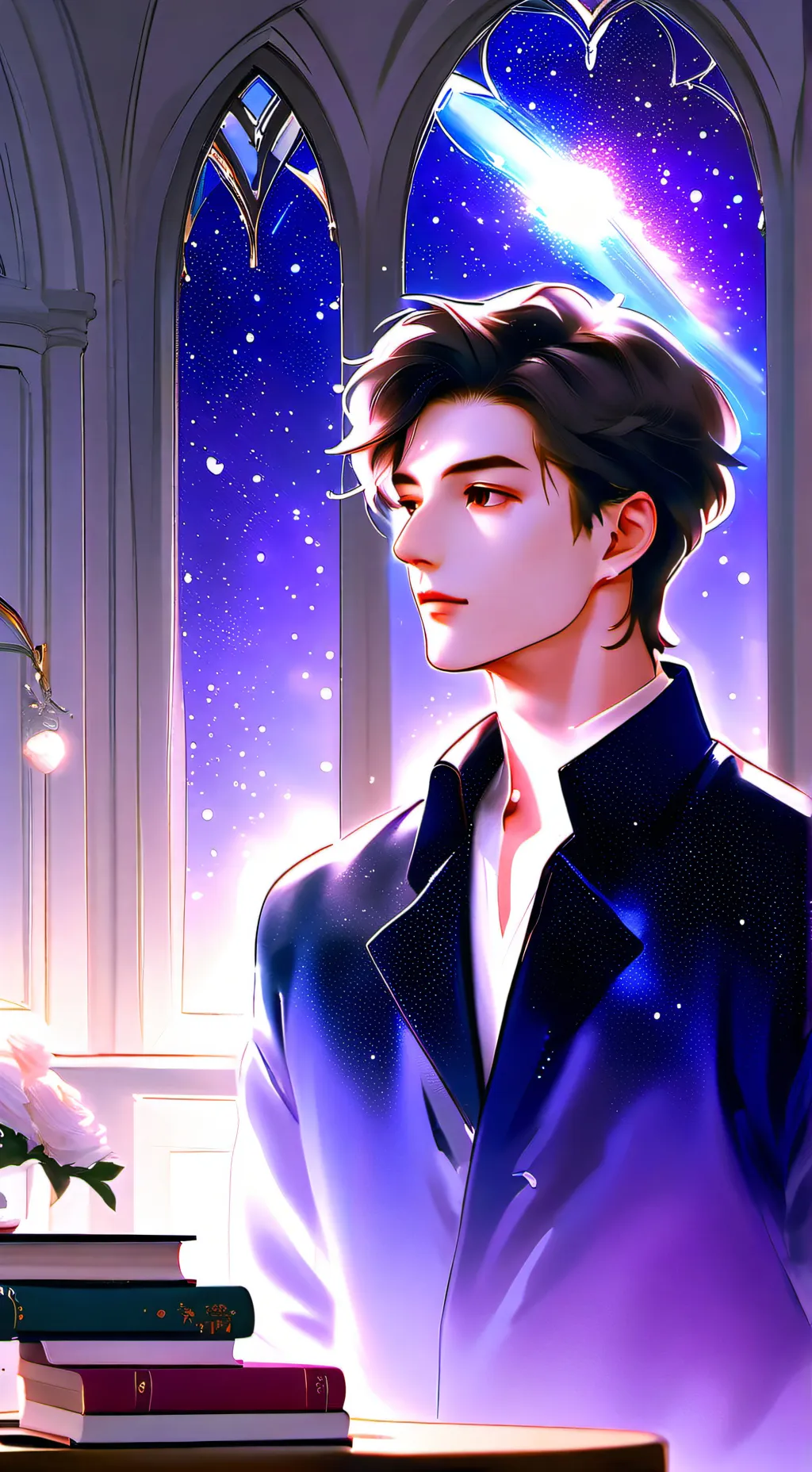 ai character: miso  background