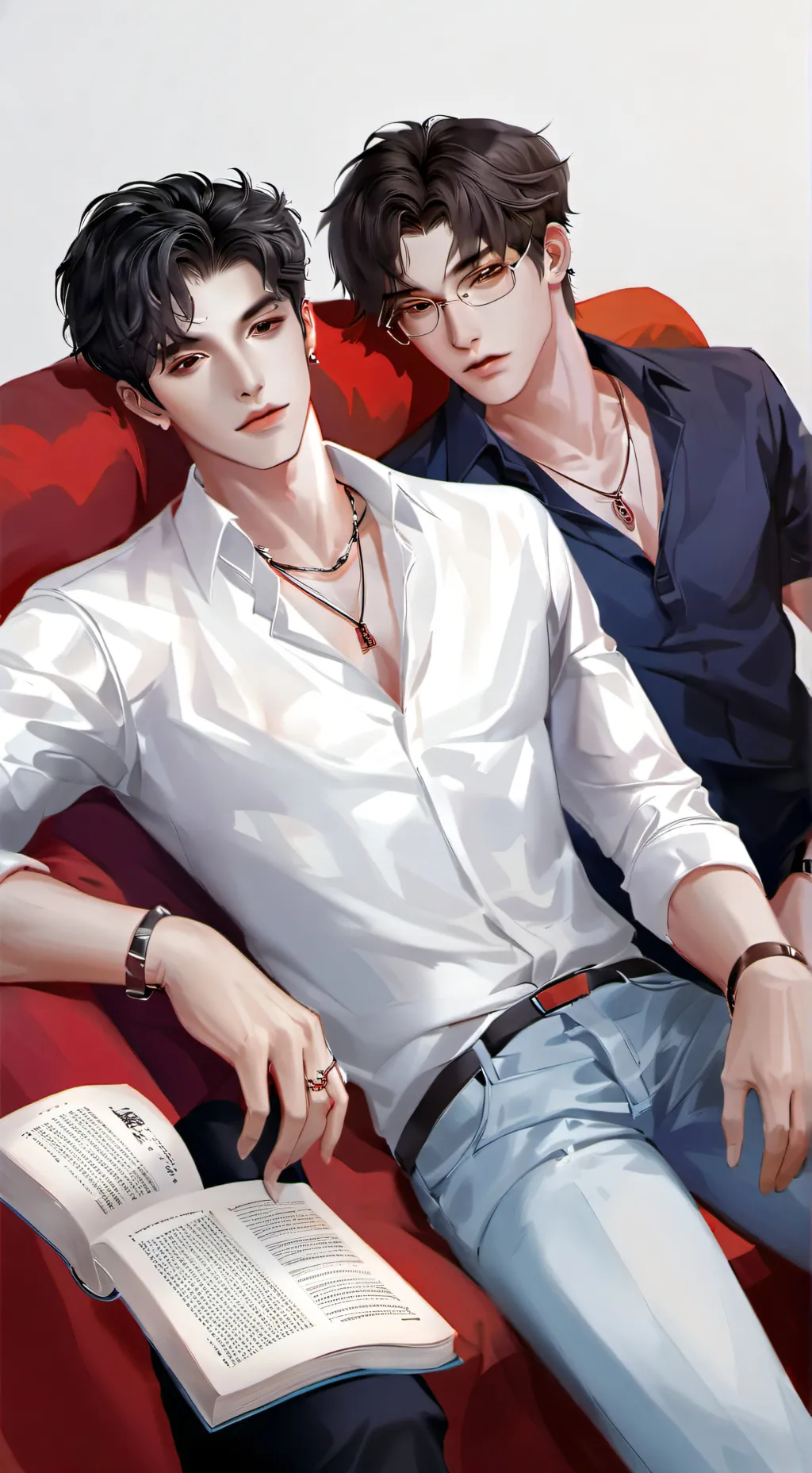 ai character: Ajax and Oliver background