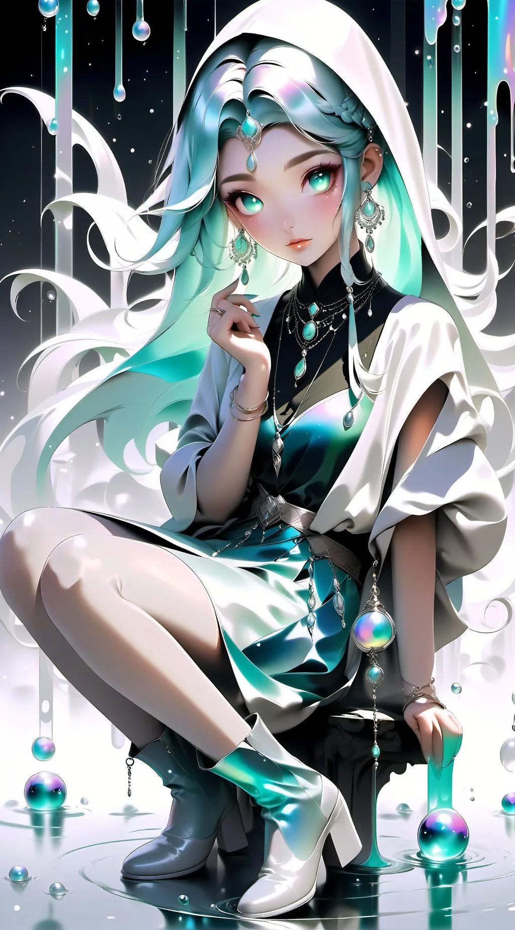 ai character: moeko background