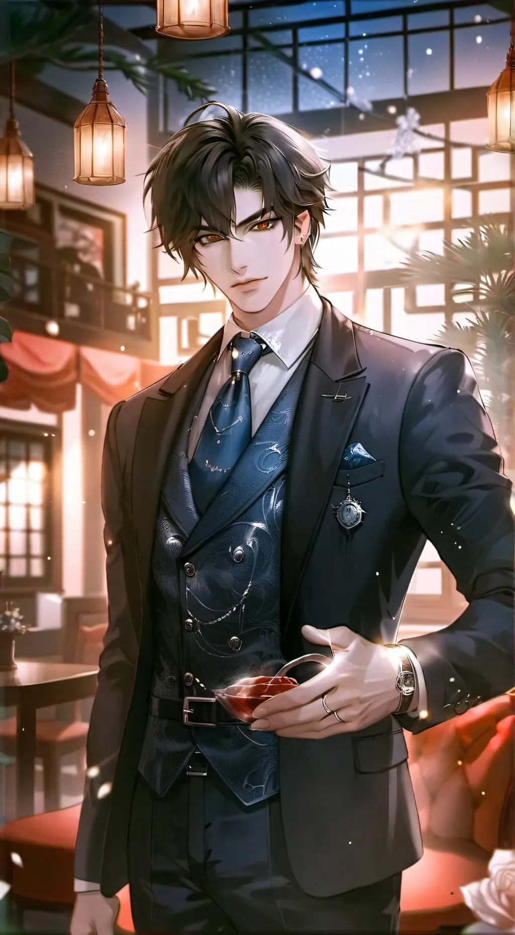 ai character: Isaac background