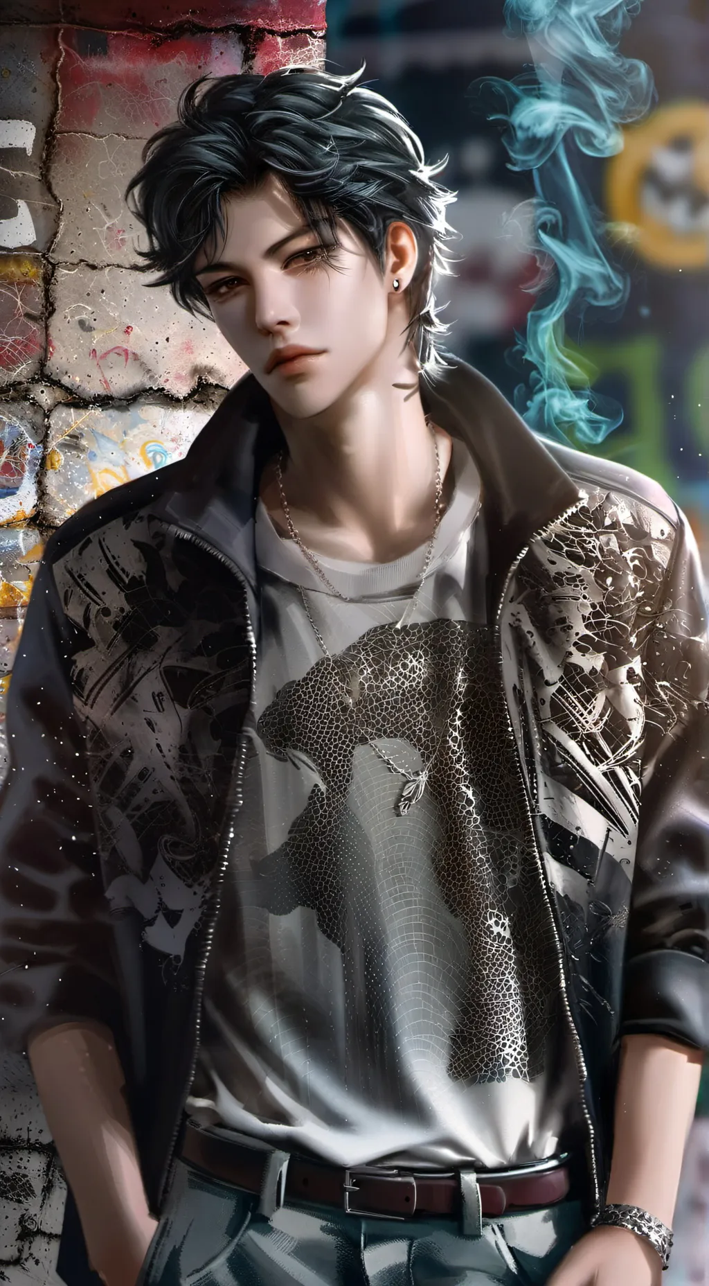 ai character: Luke background